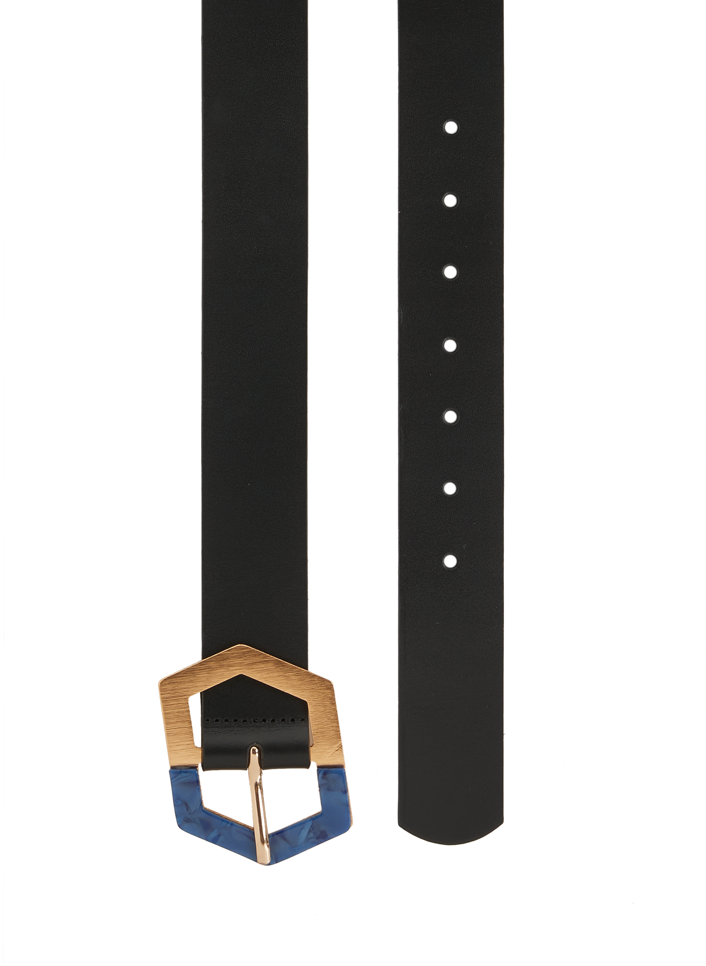 Kat cowhide leather belt AU PRINTEMPS PARIS Black