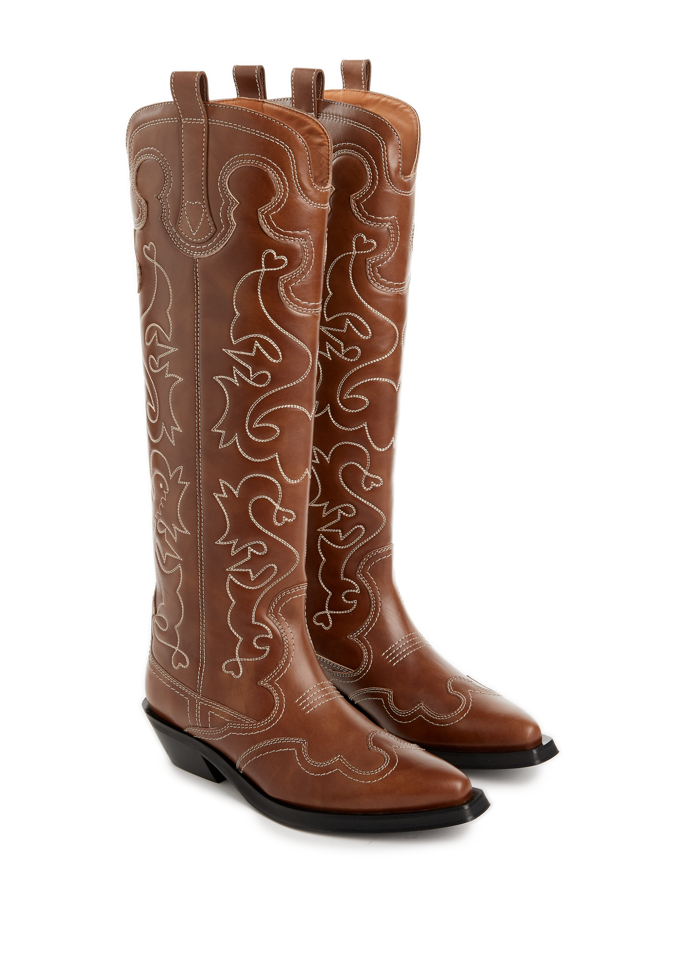 Bottes Western en cuir