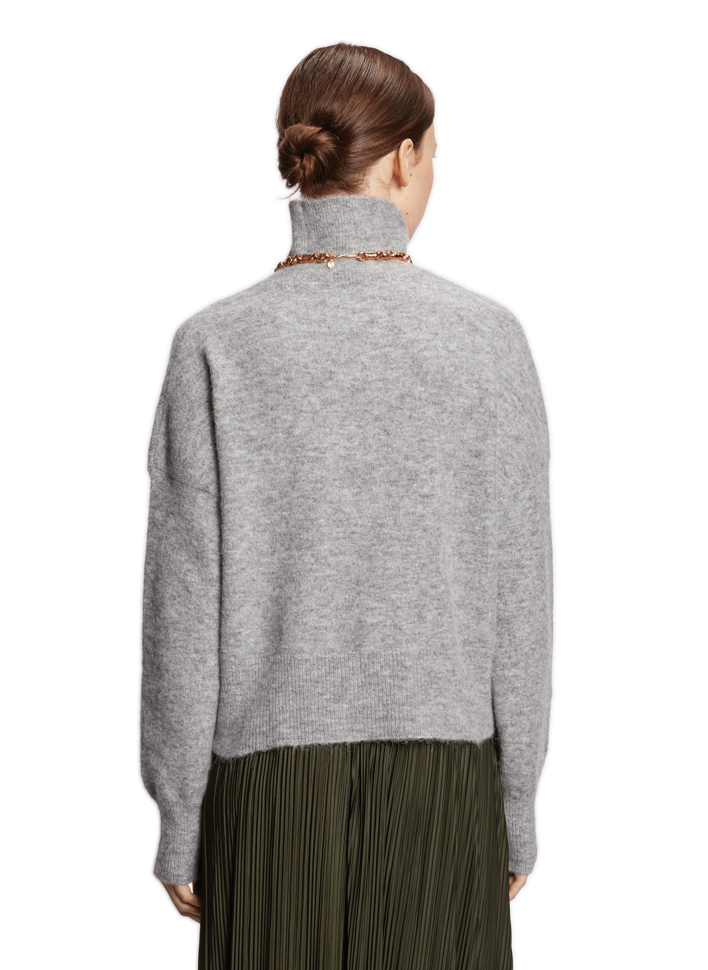 Wool and alpaca jumper  SAMSOE SAMSOE Grey