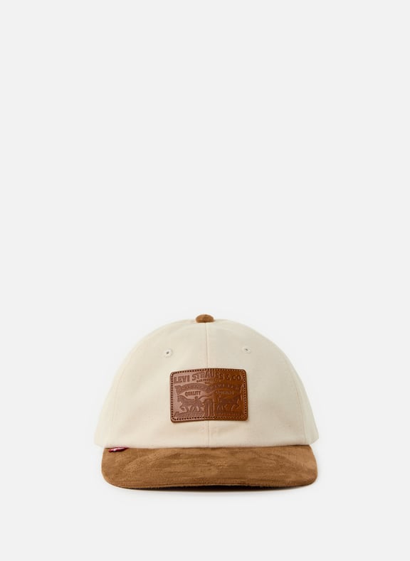 Cotton relaxed Dad cap Beige by LEVIS ACCESSOIRES LEVIS ACCESSOIRES Cotton relaxed Dad cap Beige