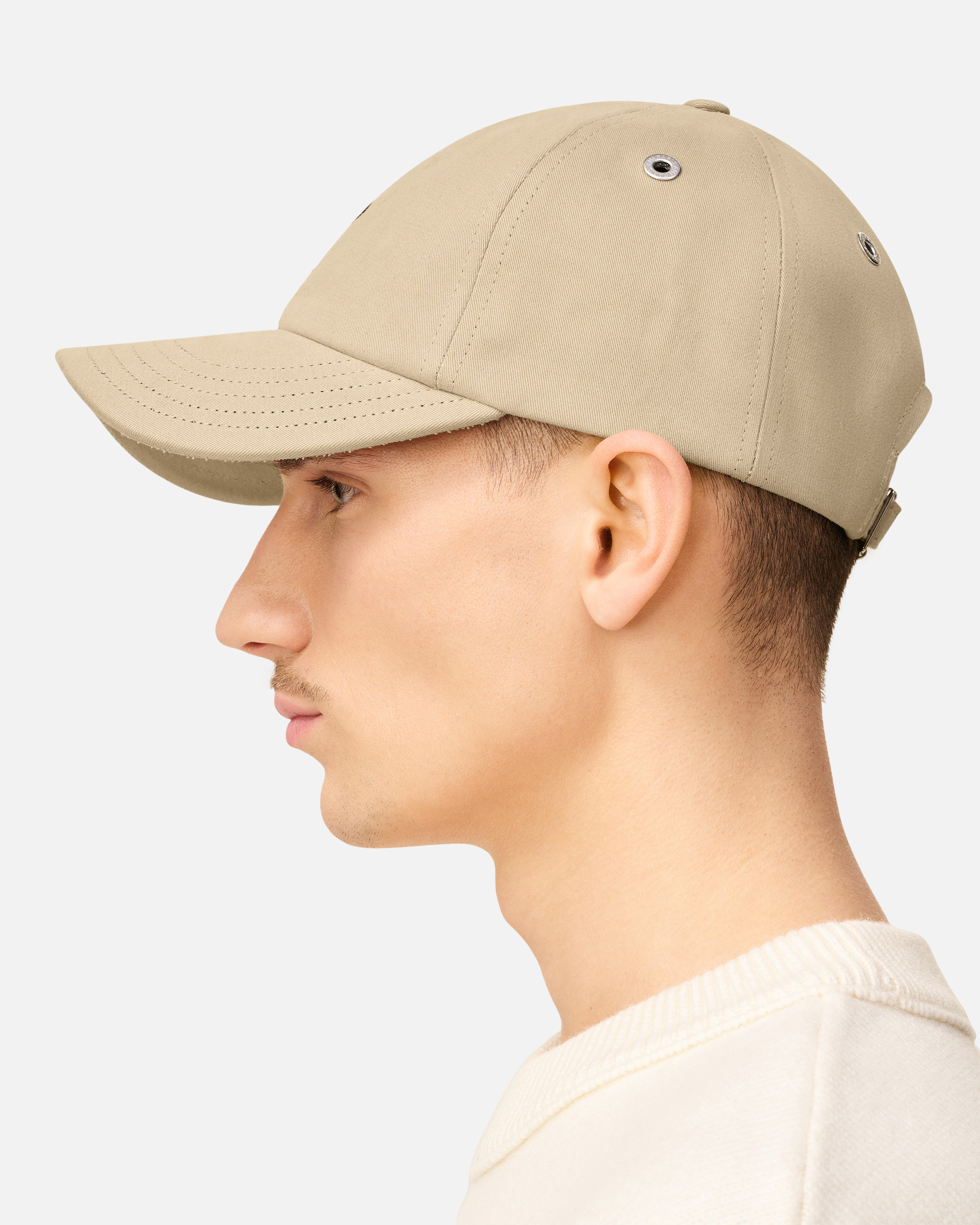 Casquette ami de coeur unisexe en coton AMI PARIS Beige