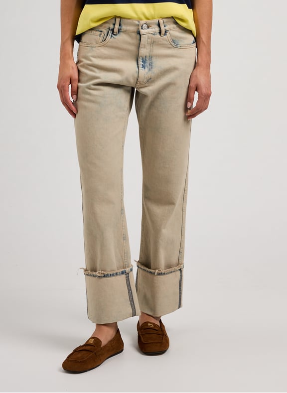 Light Wash Boyfriend Jeans Grey by COPERNI COPERNI Light Wash Boyfriend Jeans Grey