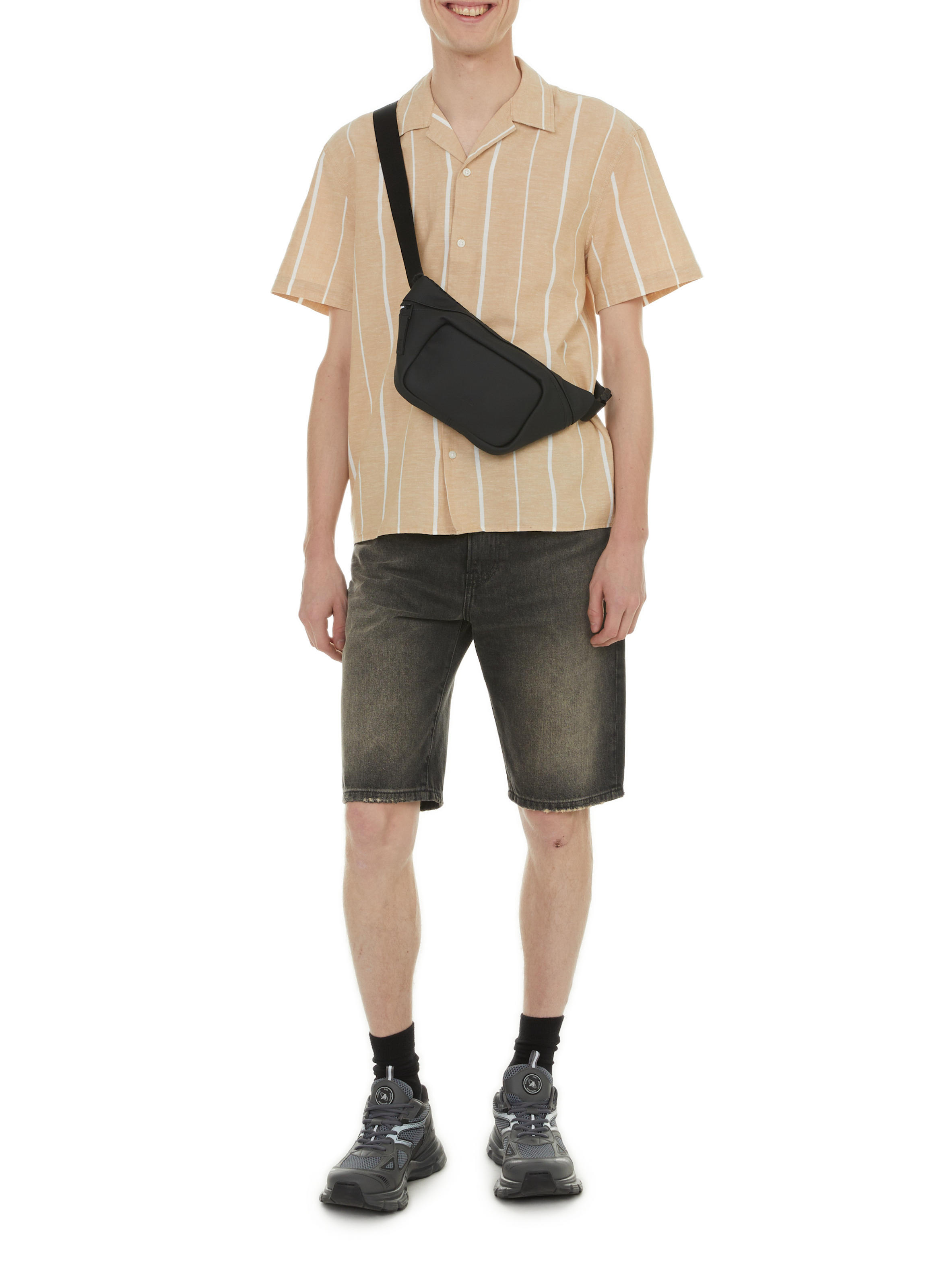 Sac banane Bum Bag Mini RAINS Noir