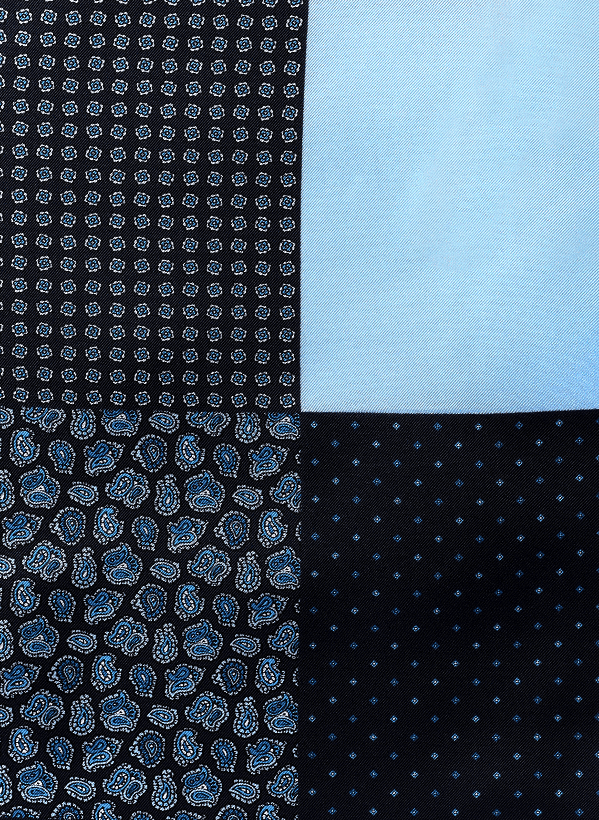 Printed silk square scarf AU PRINTEMPS PARIS Multicolour