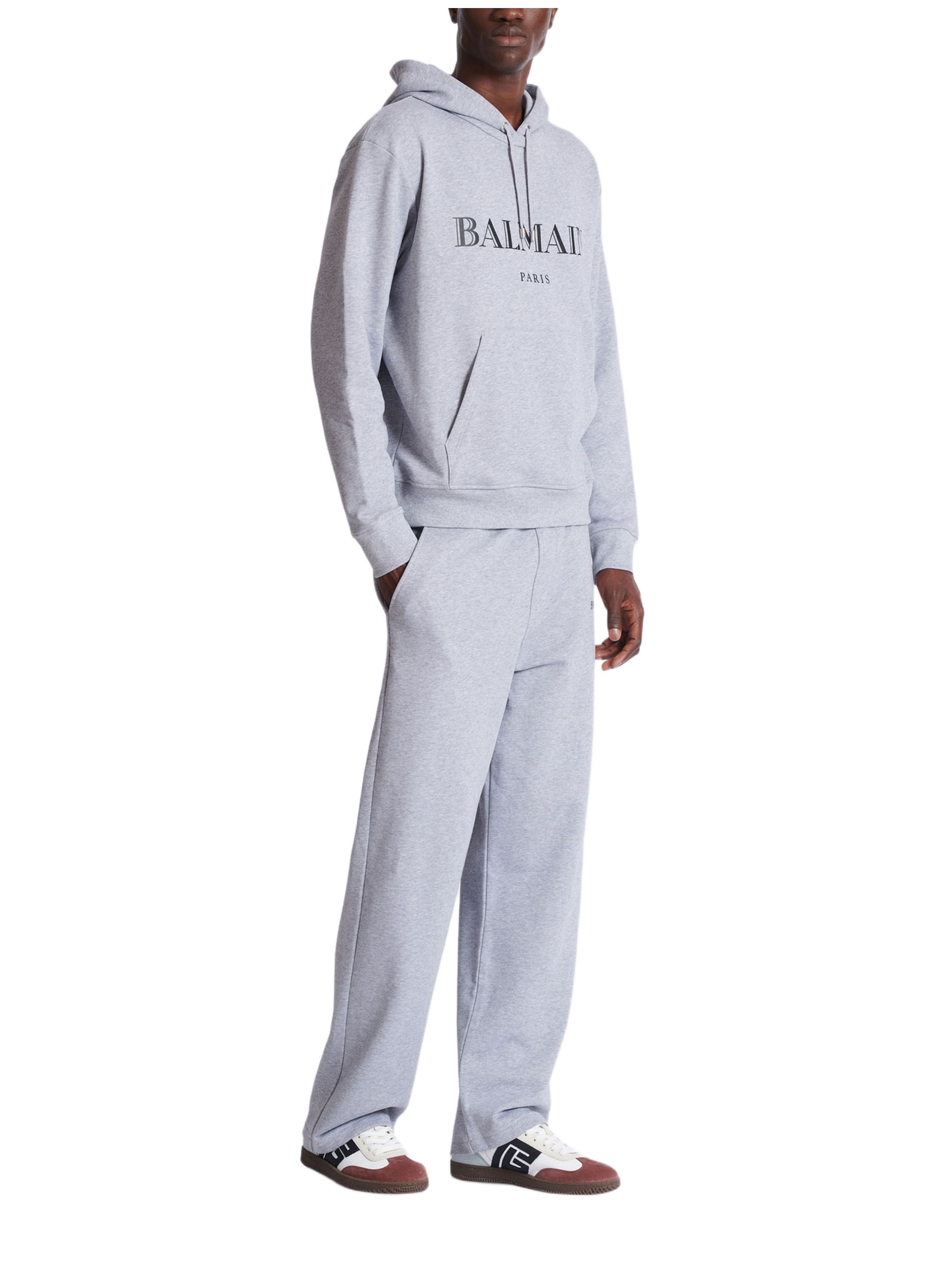 Hoodie imprimé balmain BALMAIN Gris