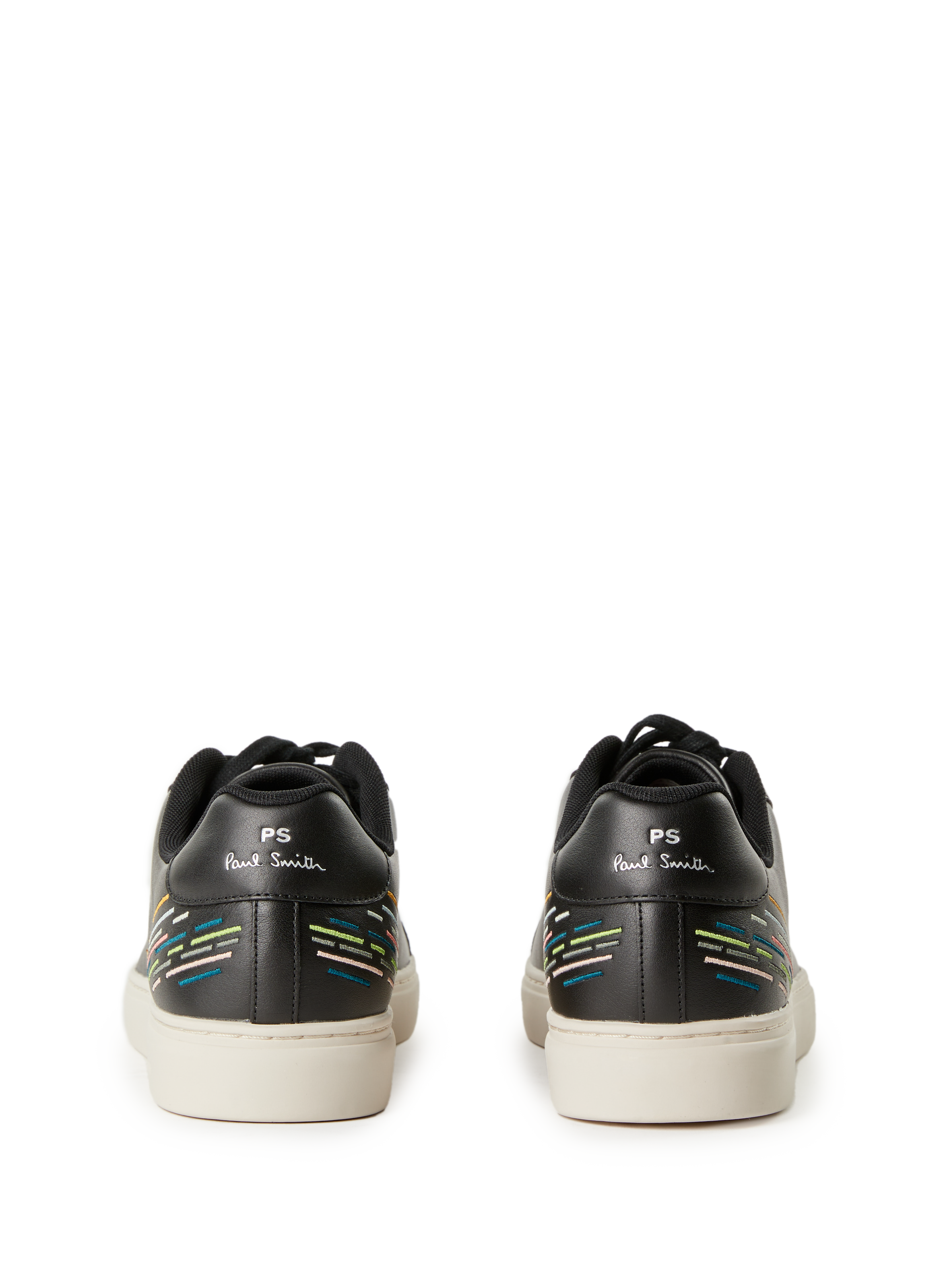 Baskets unies en cuir PAUL SMITH Noir