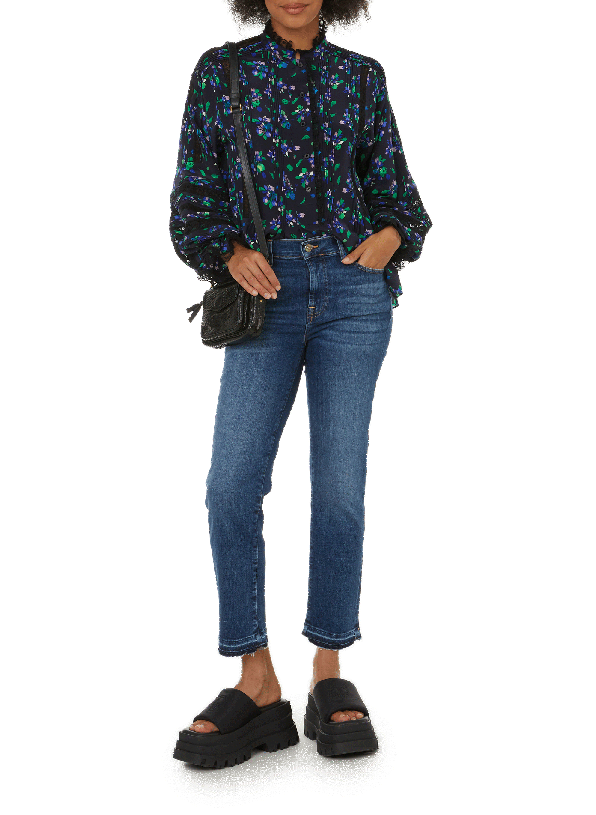 Sac à bandoulière Baby Charly CLARIS VIROT Noir