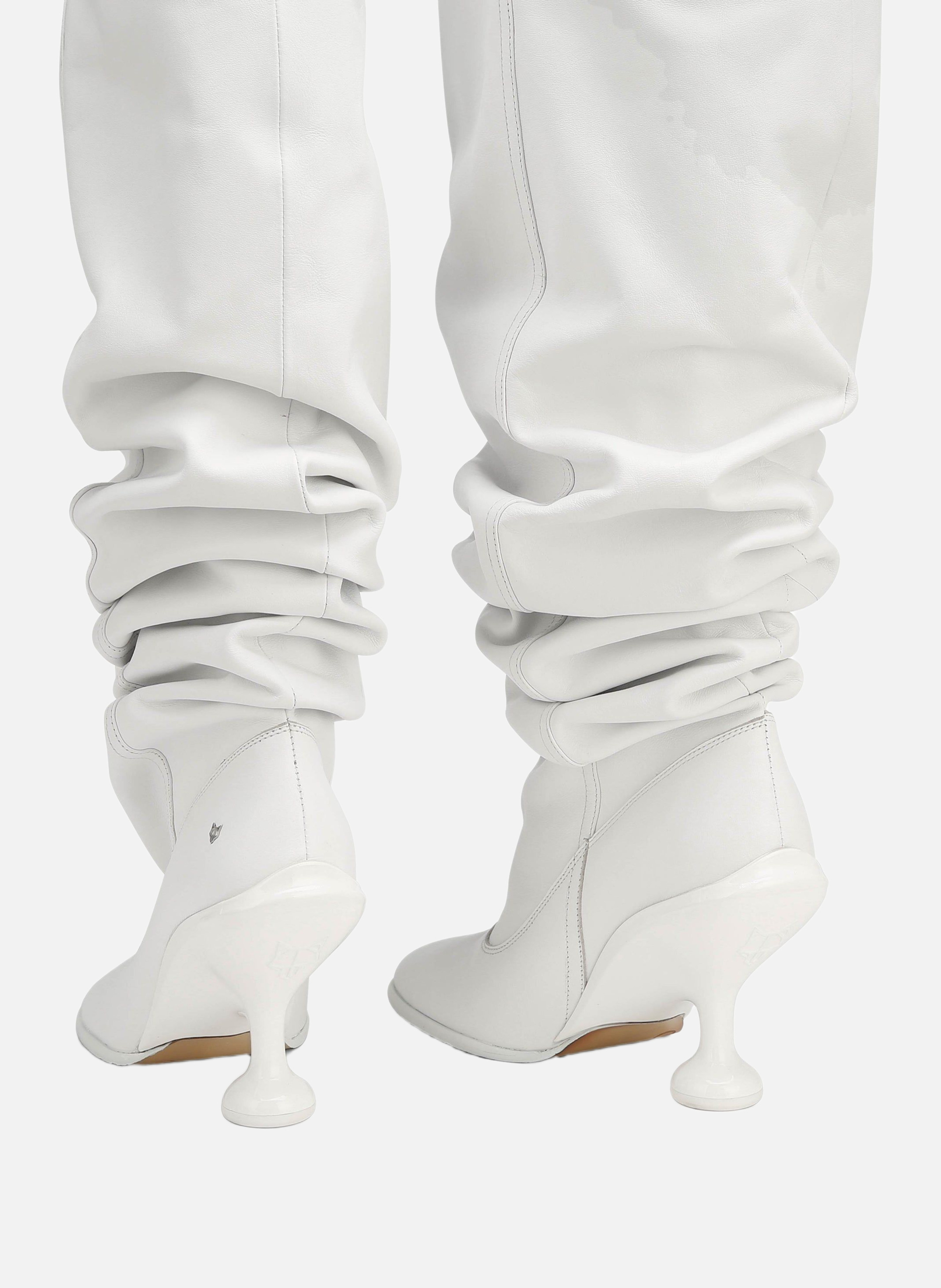 Bottes boho NAKED WOLFE Blanc