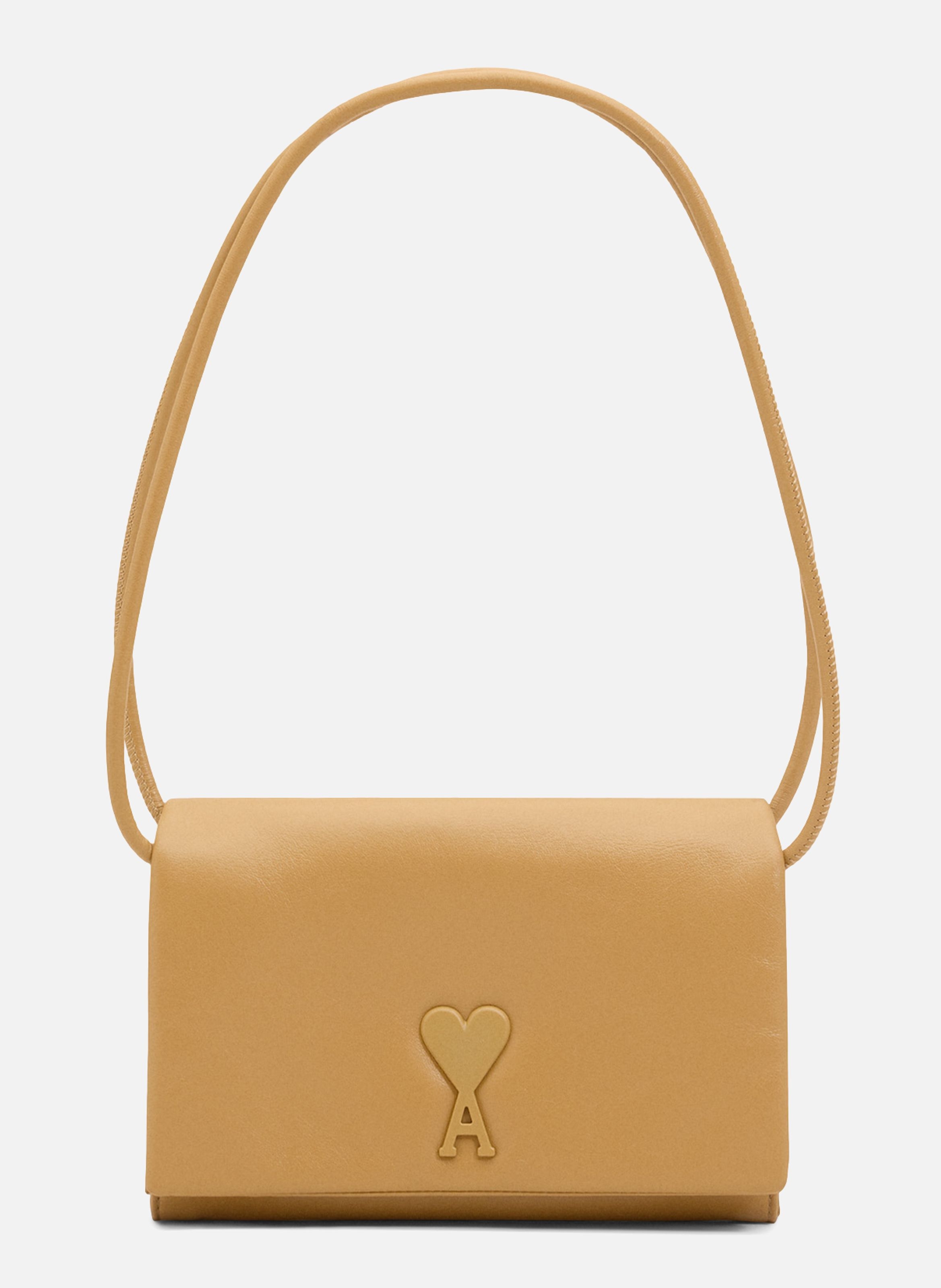 Portefeuille Bandoullière Voulez-Vous unisexe AMI PARIS Jaune