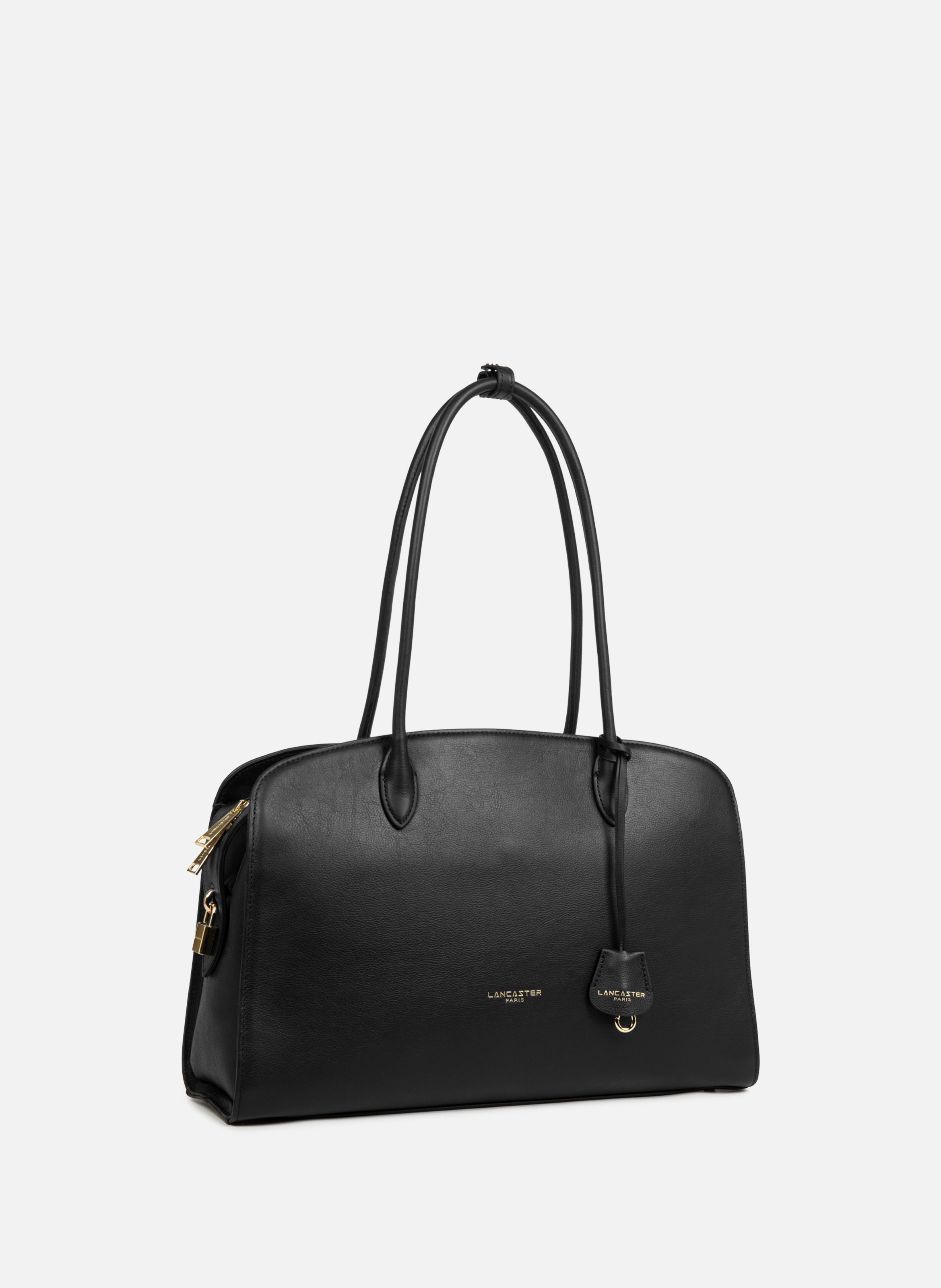 Grand sac cabas épaule - mademoiselle bonnie LANCASTER Noir