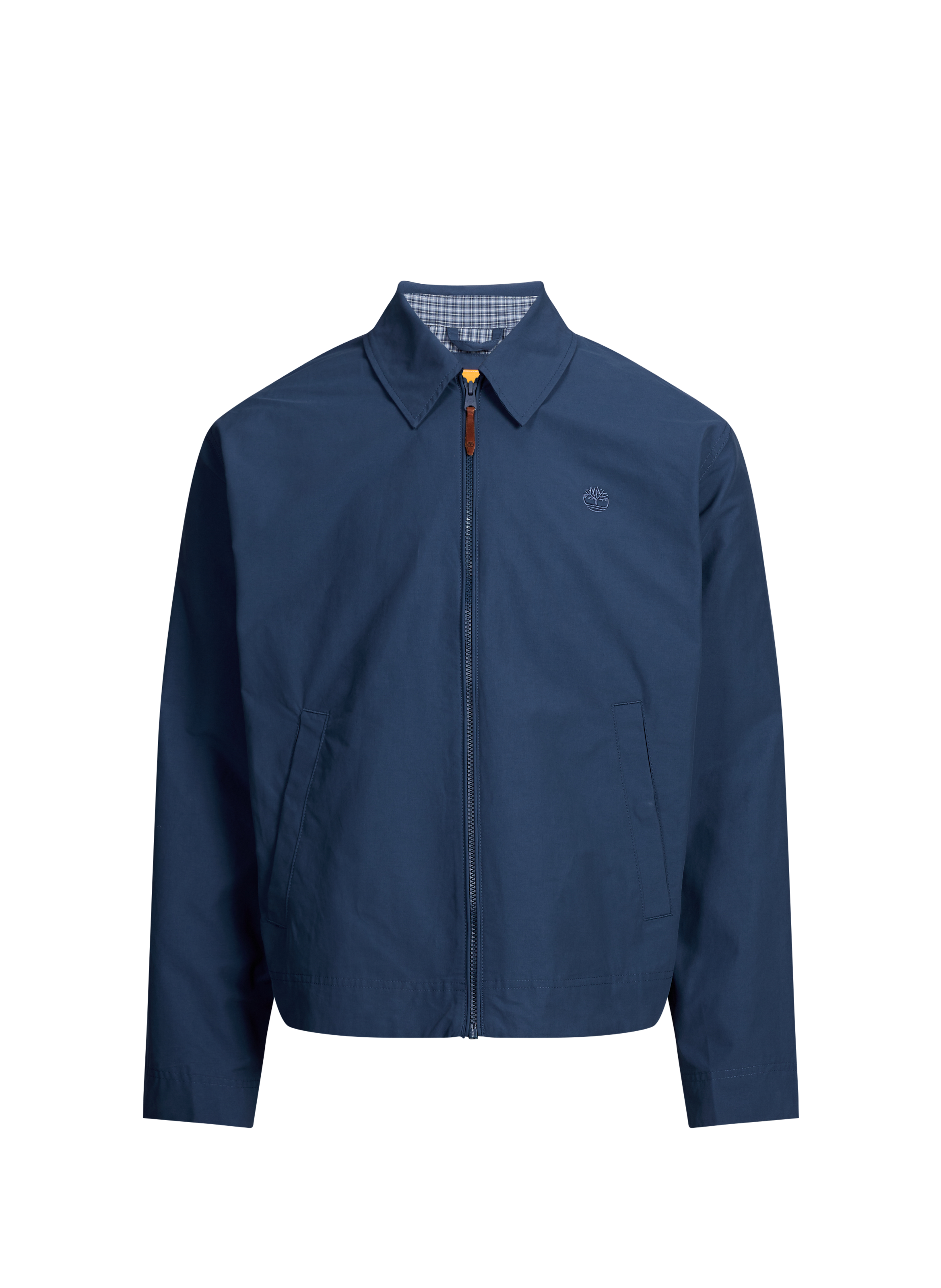 Veste ample à col classique en coton mélangé TIMBERLAND Blue