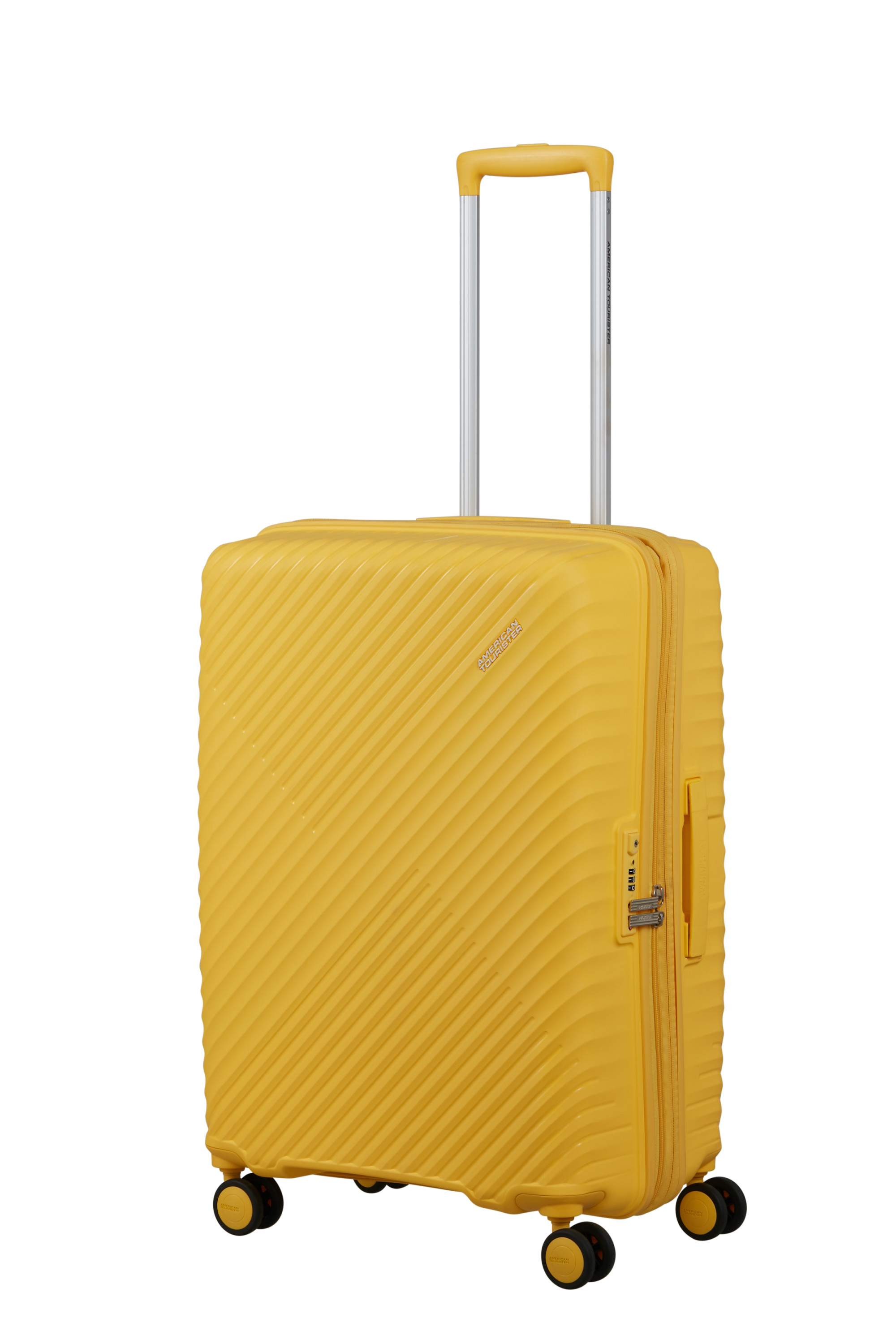 Diablast valise 4 roues taille m AMERICAN TOURISTER Jaune
