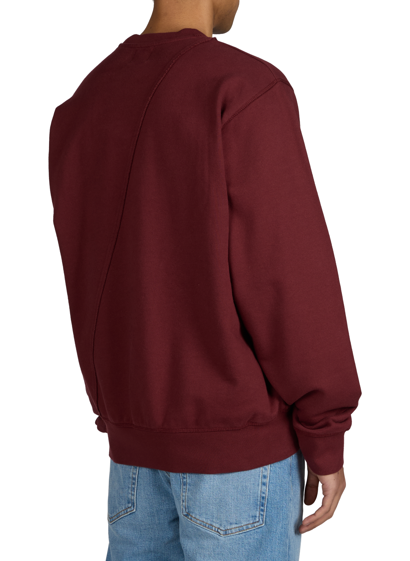 Embroidered sweatshirt with circular logo ARTE ANTWERP Red