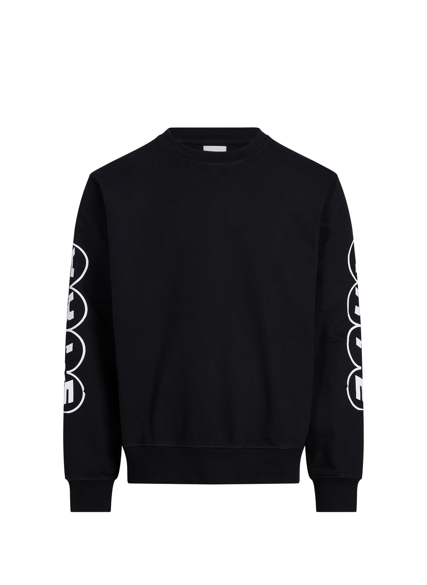 Sweat logo sur manches en coton ARTE ANTWERP Noir