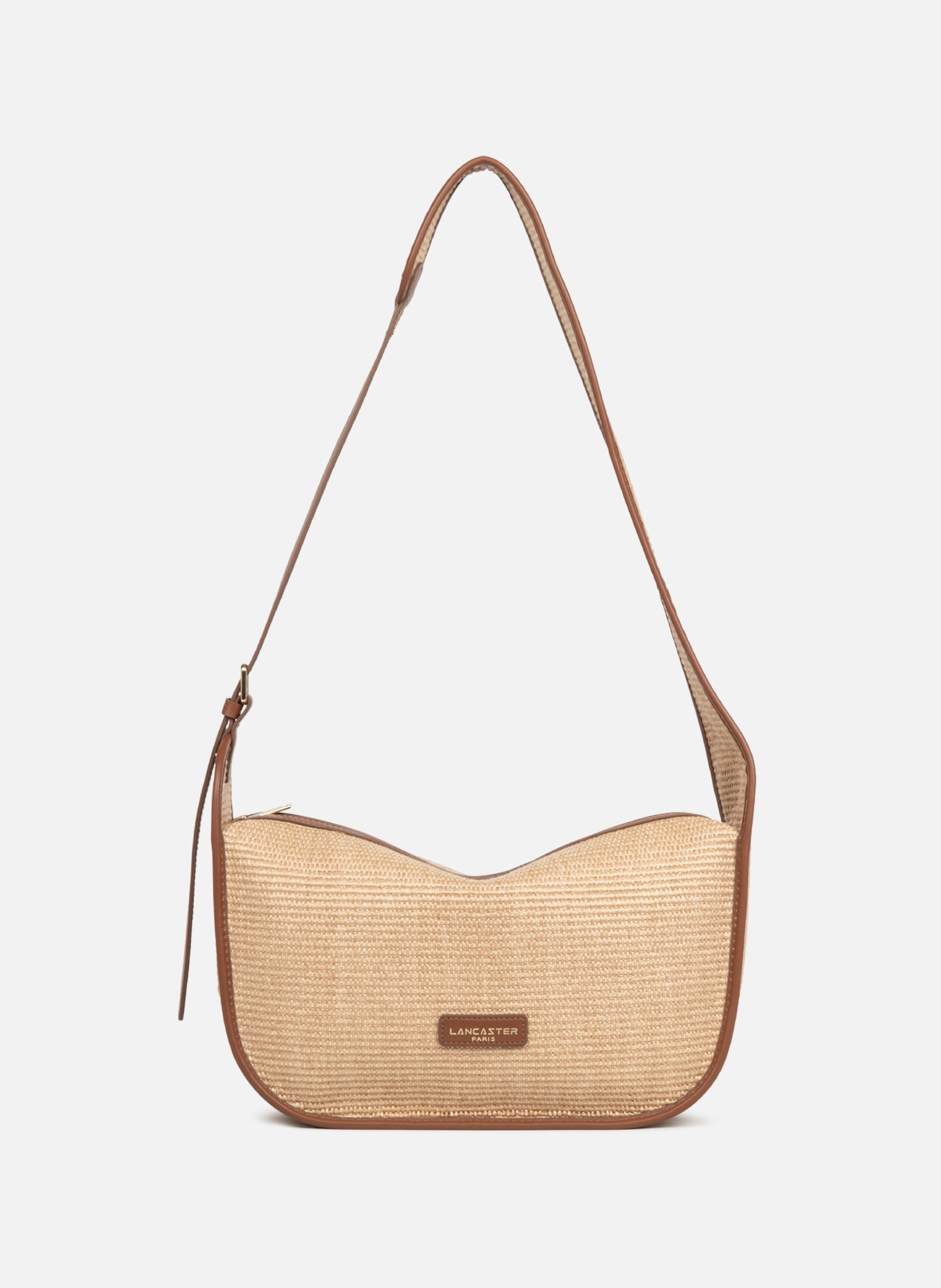 Sac besace - mini osier LANCASTER Marron