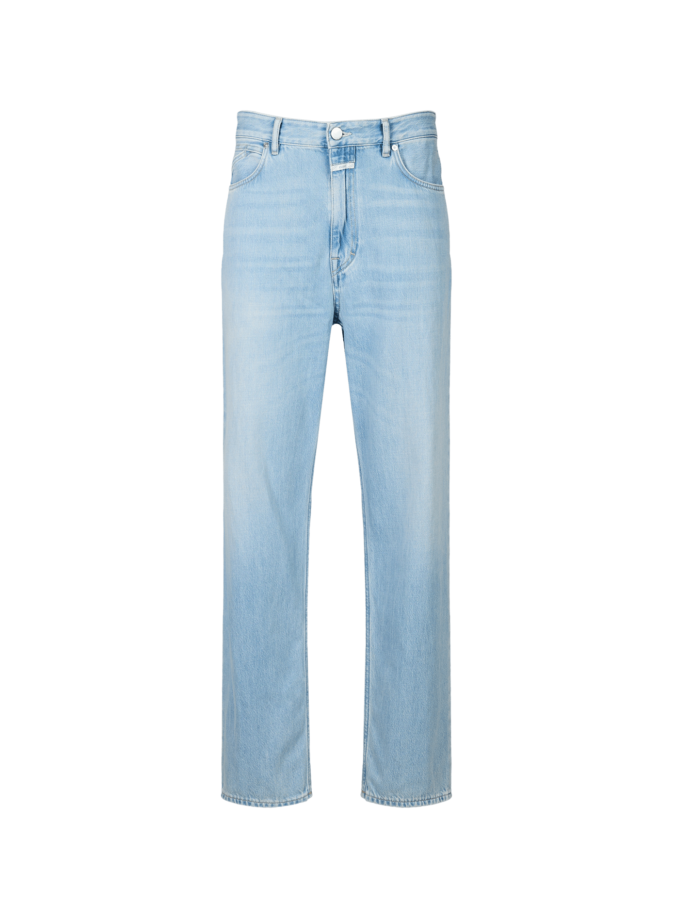 Rechte effen jeans CLOSED Blauw