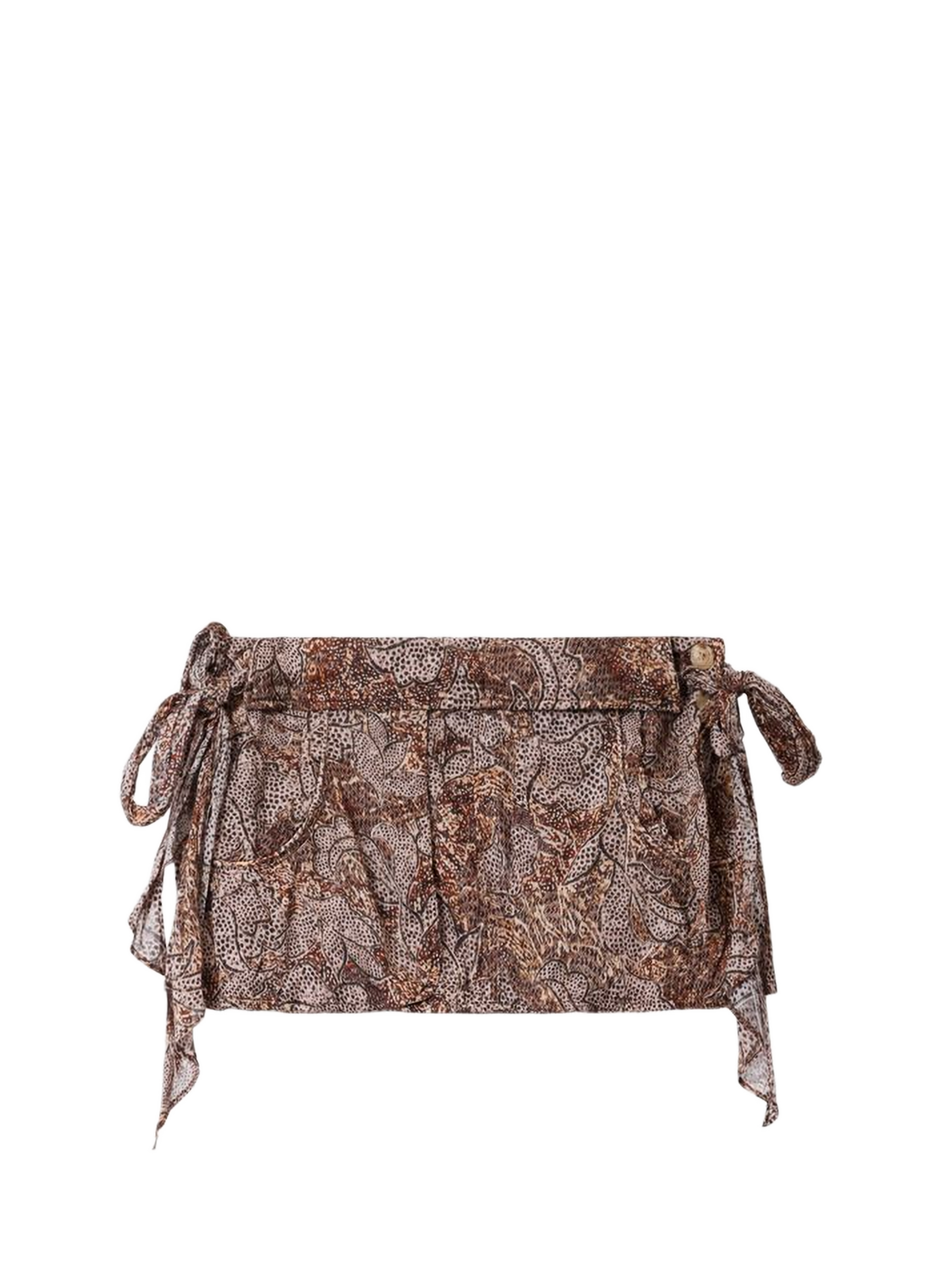 Kurzer Rock Coralie aus Baumwollvoile ISABEL MARANT Weiss