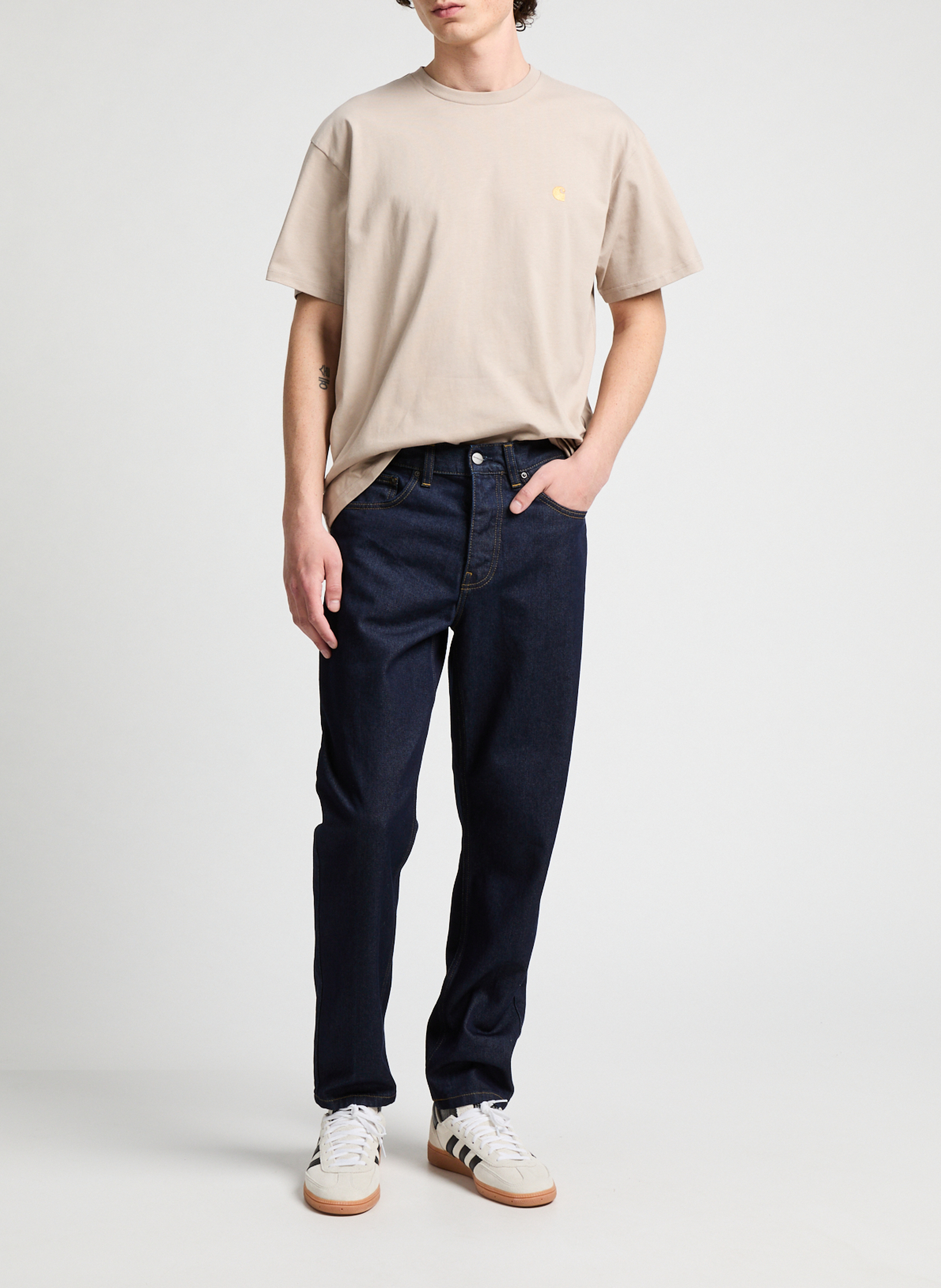 Organic cotton jeans CARHARTT WIP Blue