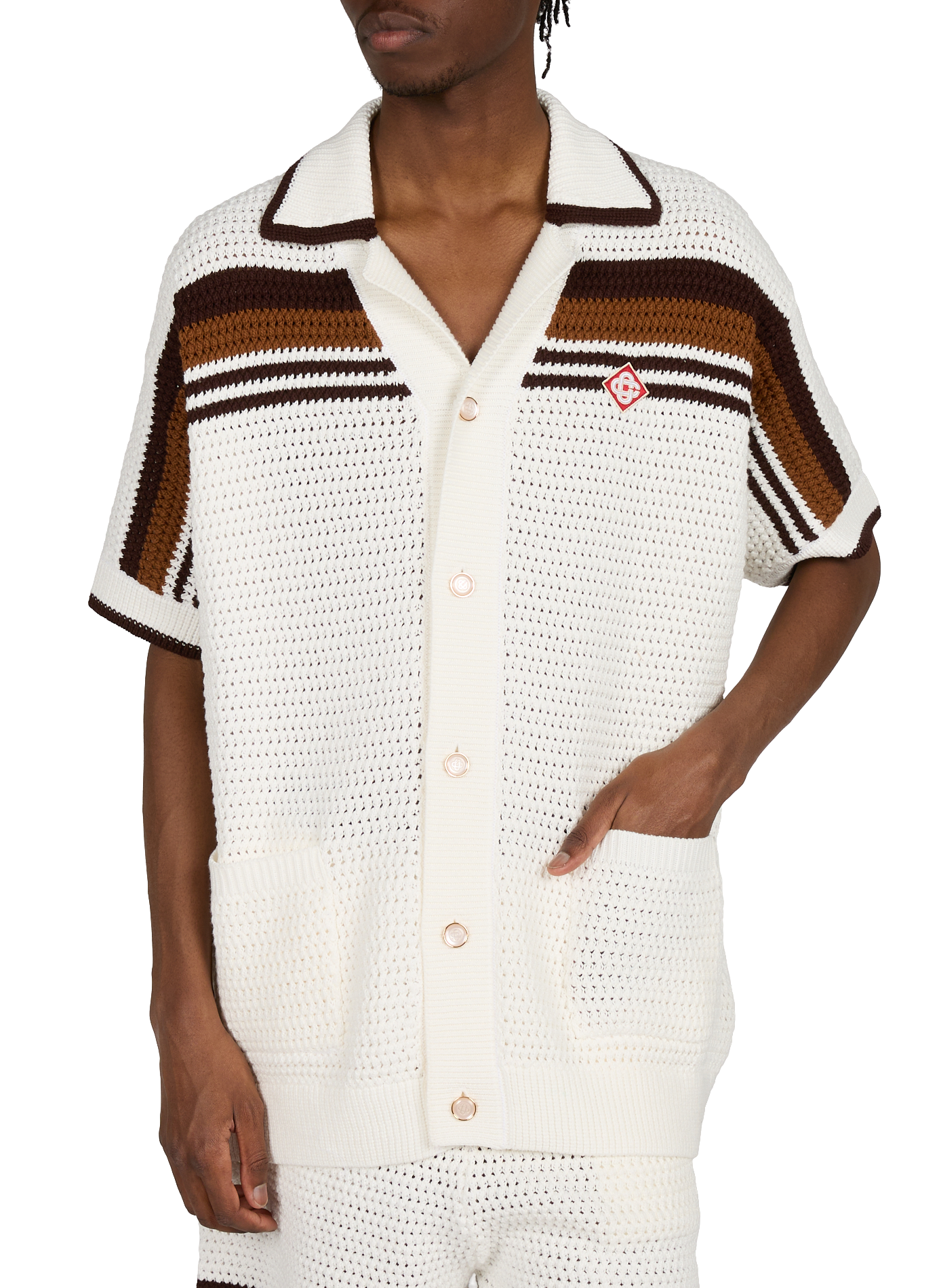 Cotton knit shirt CASABLANCA PARIS Multicolour