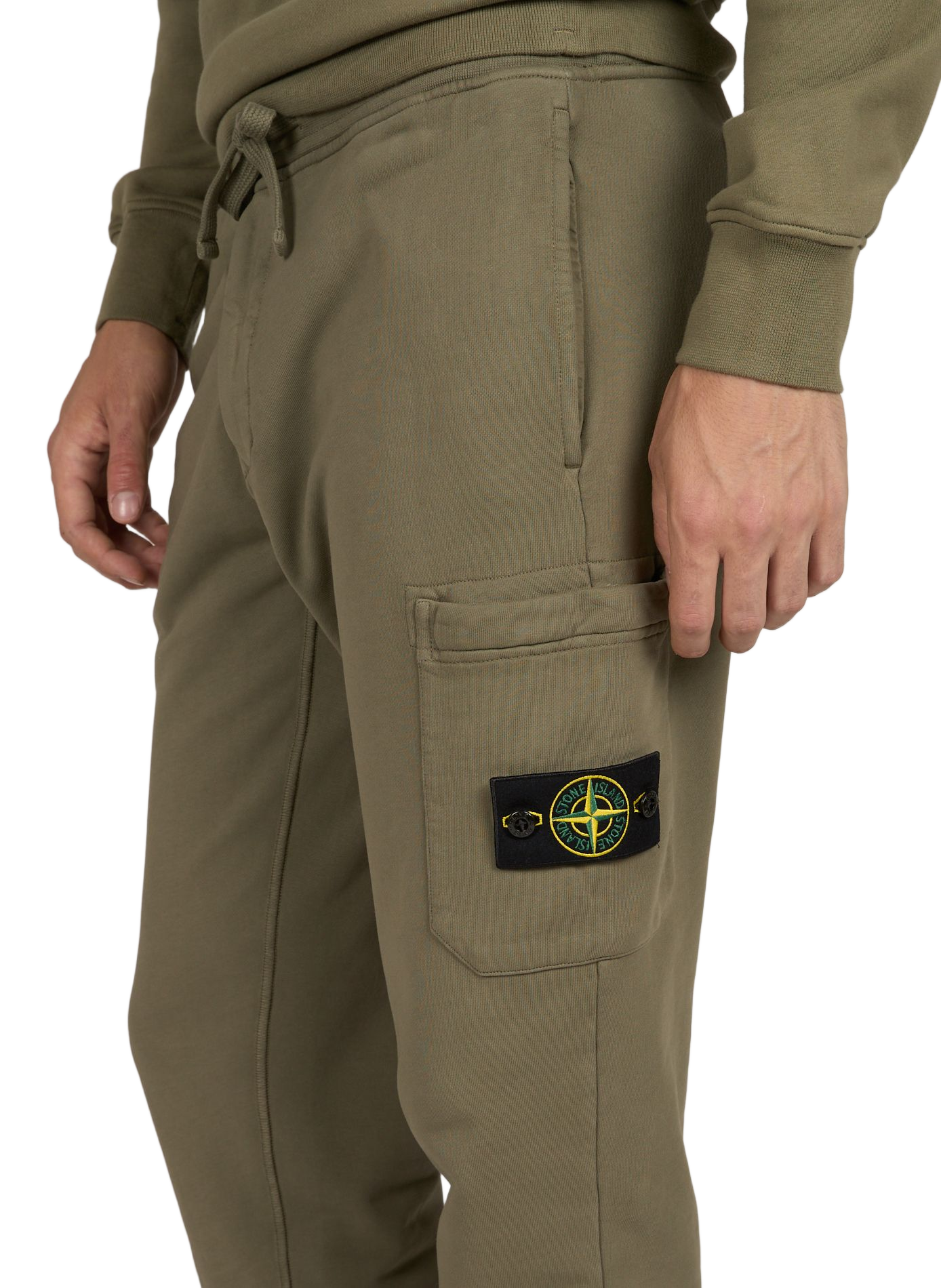 Cargohose aus Baumwolle STONE ISLAND Khaki