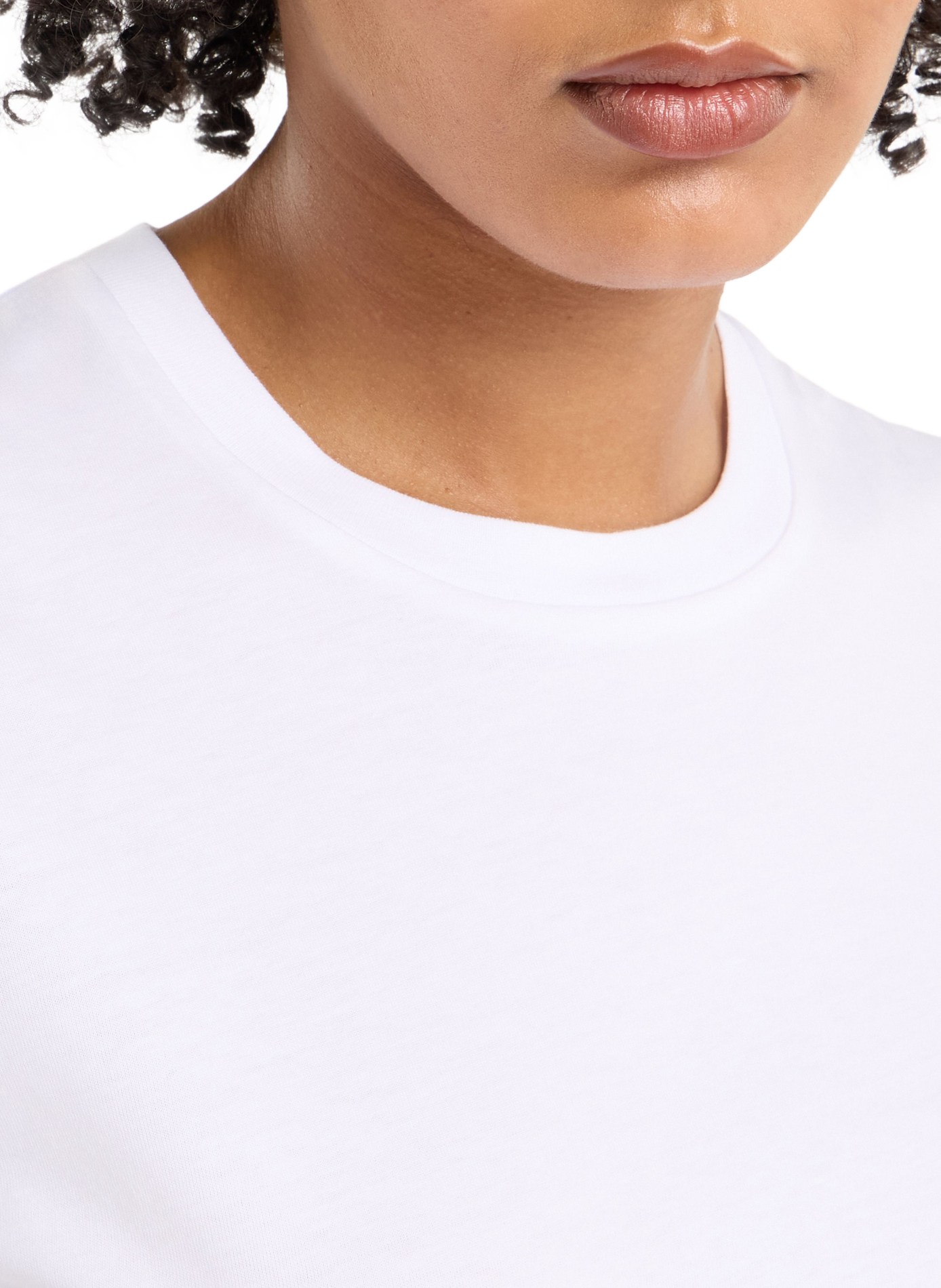 Korte Acla T-shirt van katoen SAISON 1865 Wit