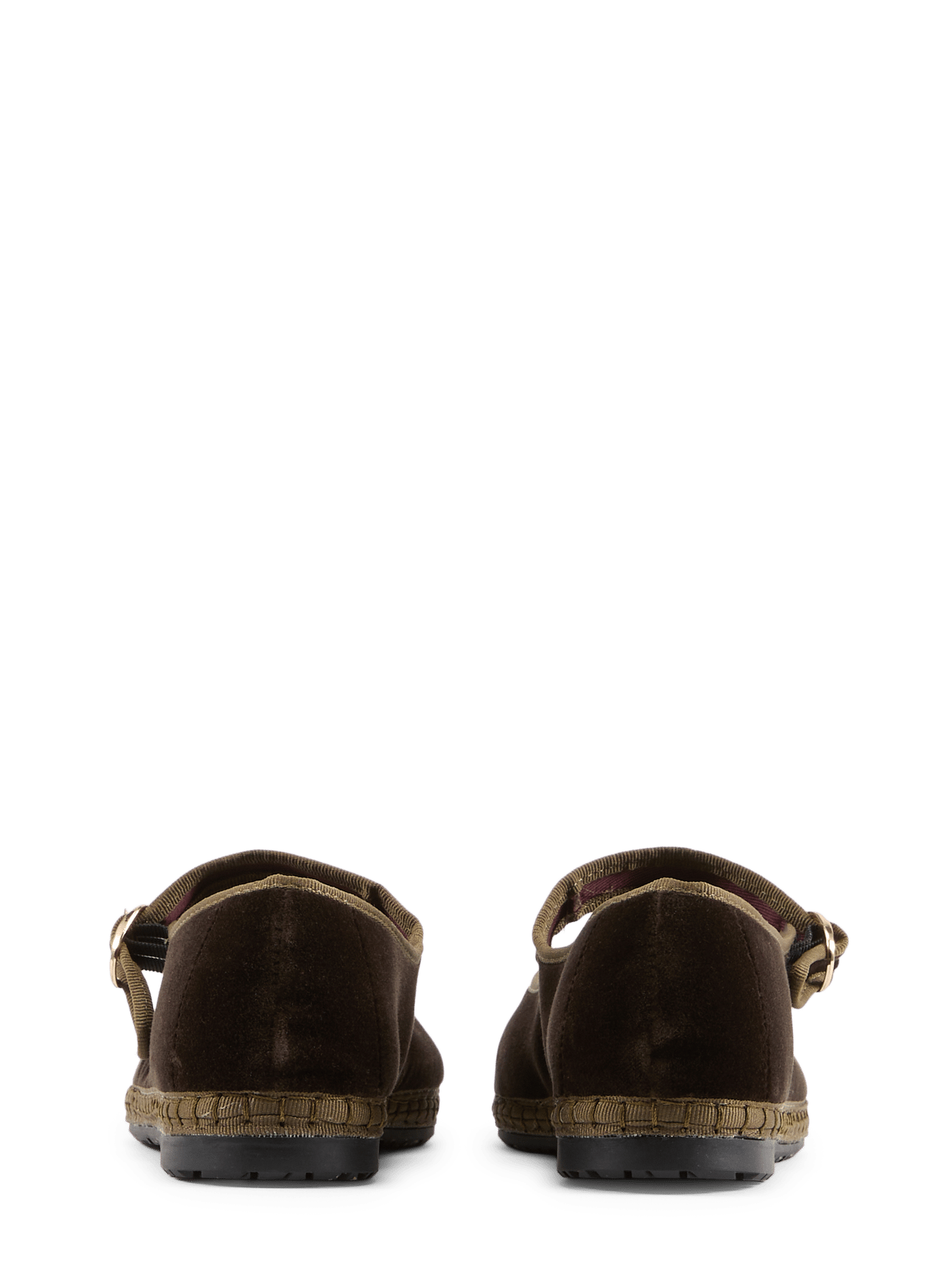 Velvet cotton Ulla ballet flats FLABELUS Brown