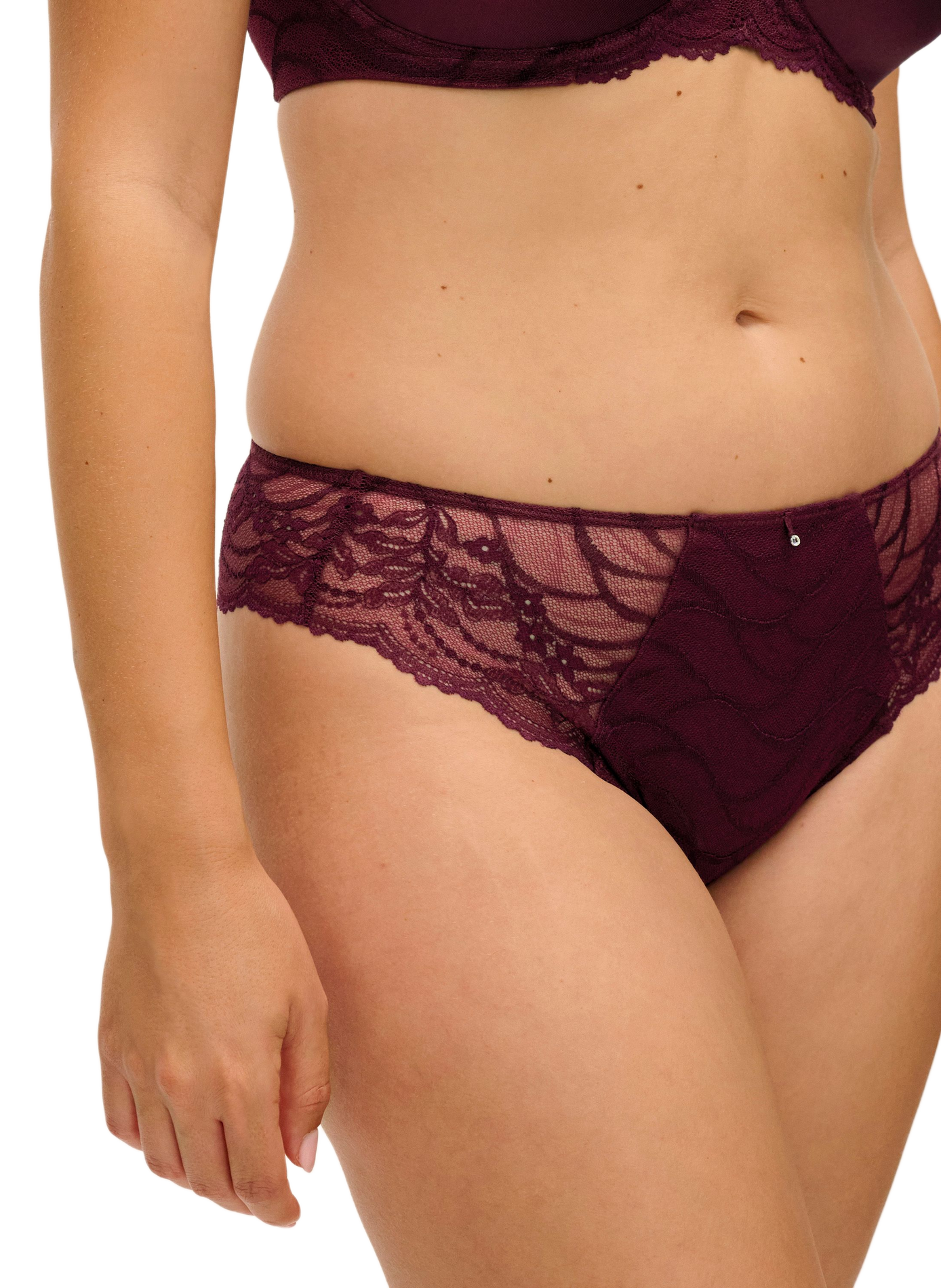 Lace thong FREYA Red