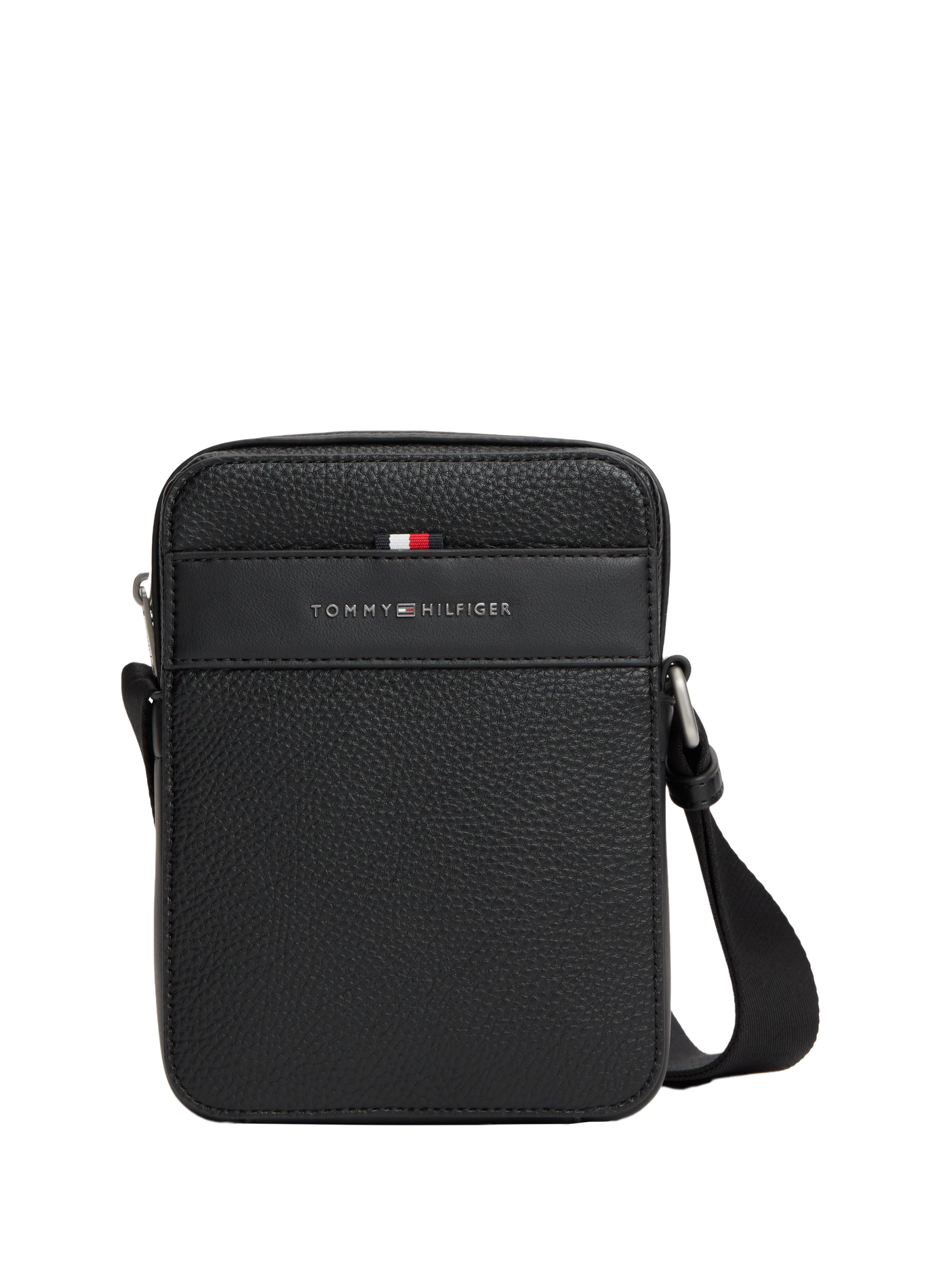 Textured Shoulder Bag TOMMY HILFIGER Black