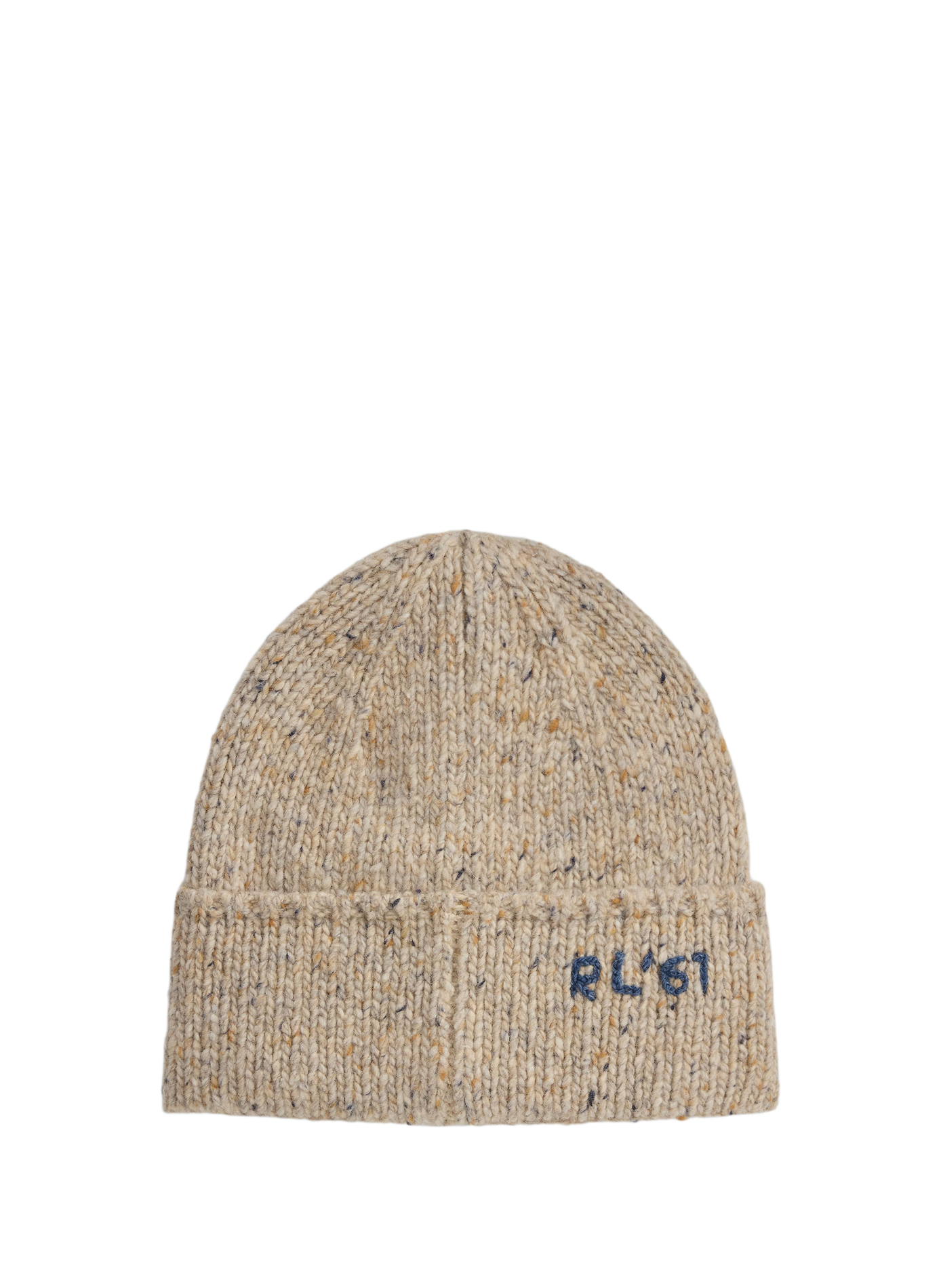 Printed blend wool beanie POLO RALPH LAUREN Beige