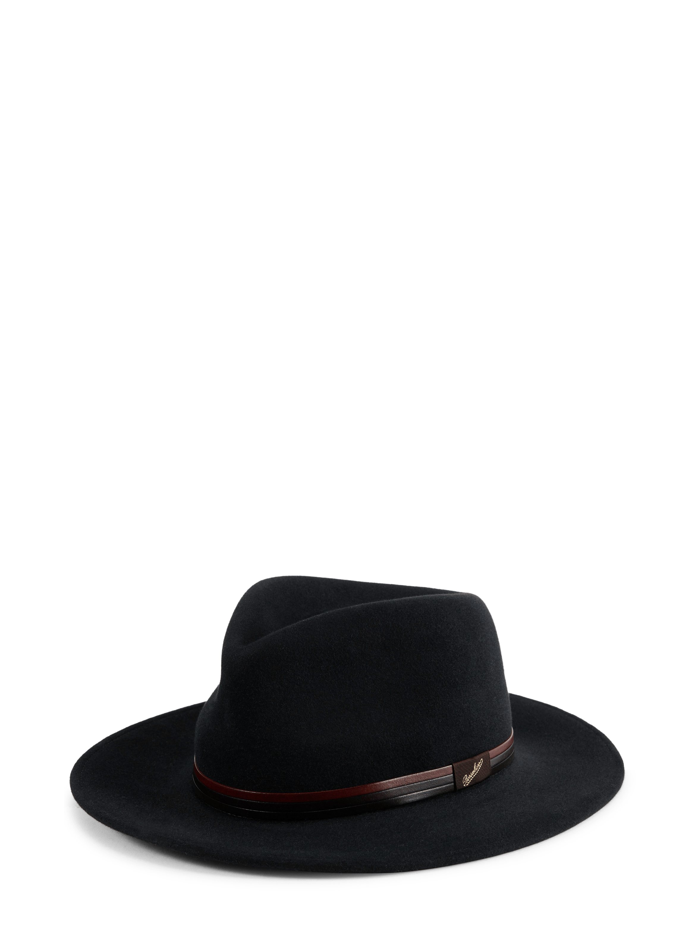 Chapeau en feutre  BORSALINO Zwart