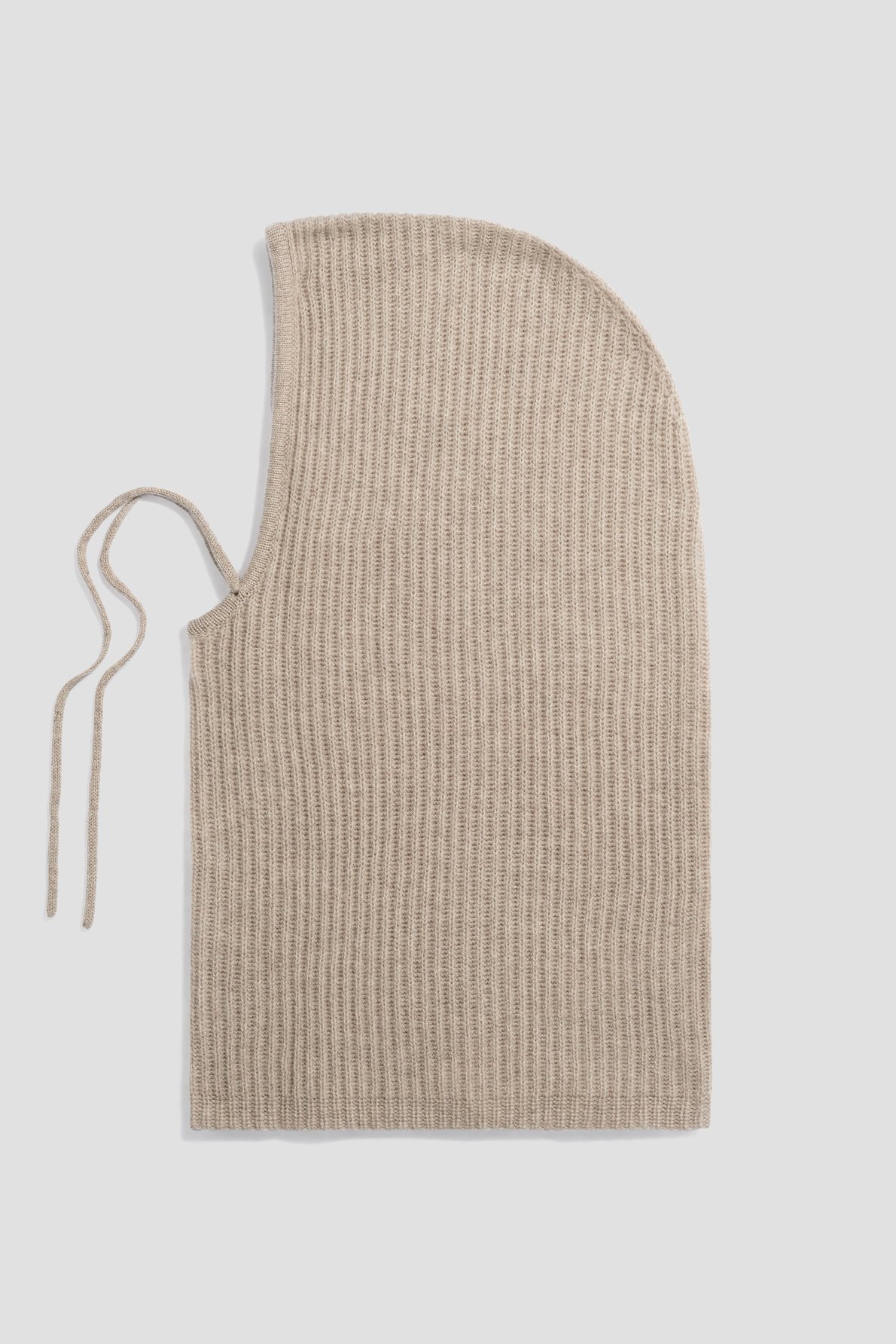 Cagoule en cachemire à côtes - dory GERARD DAREL Beige