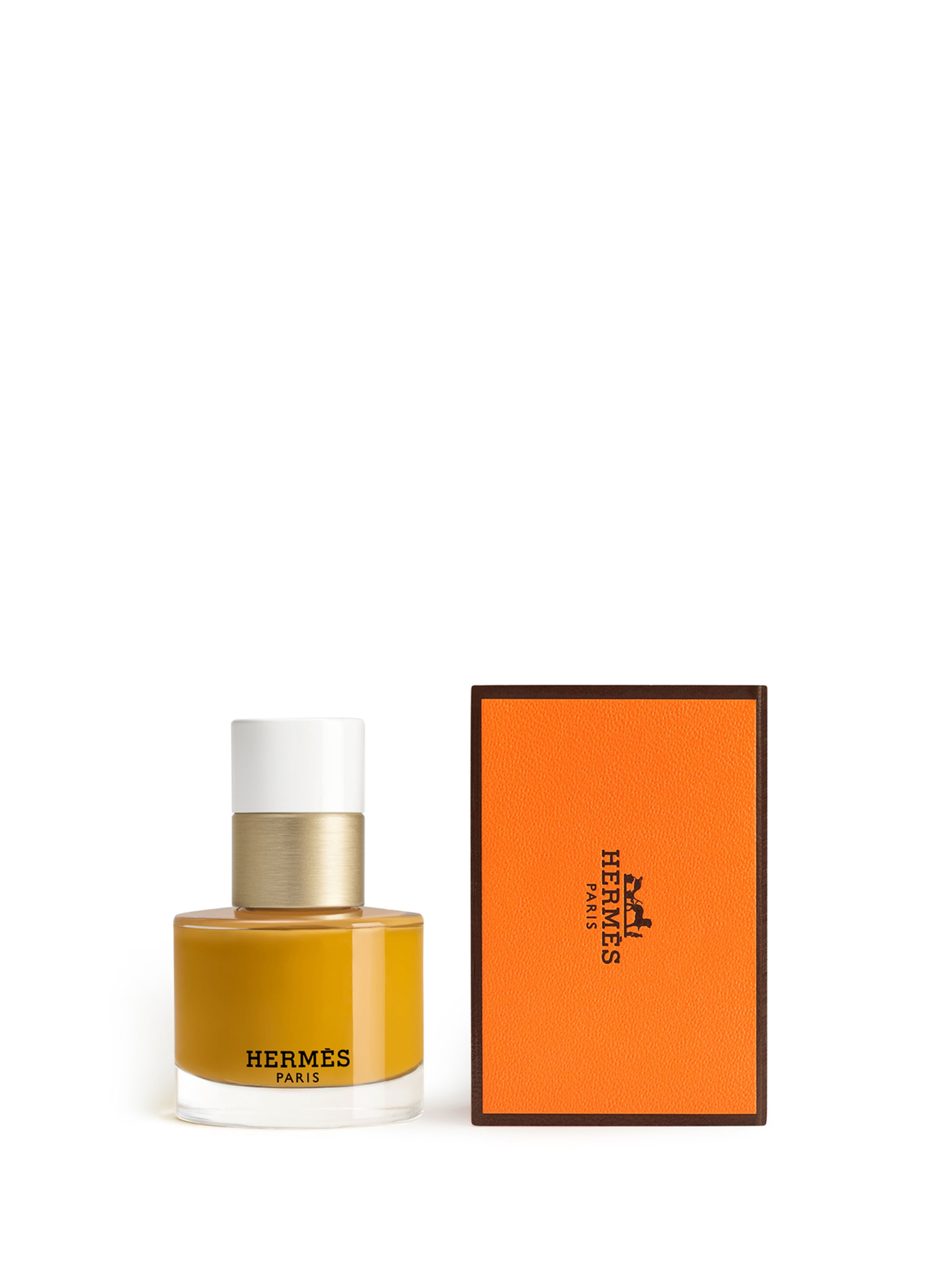 Les Mains Hermès Jaune Impérial enamel nail polish HERMÈS 79 jaune impérial
