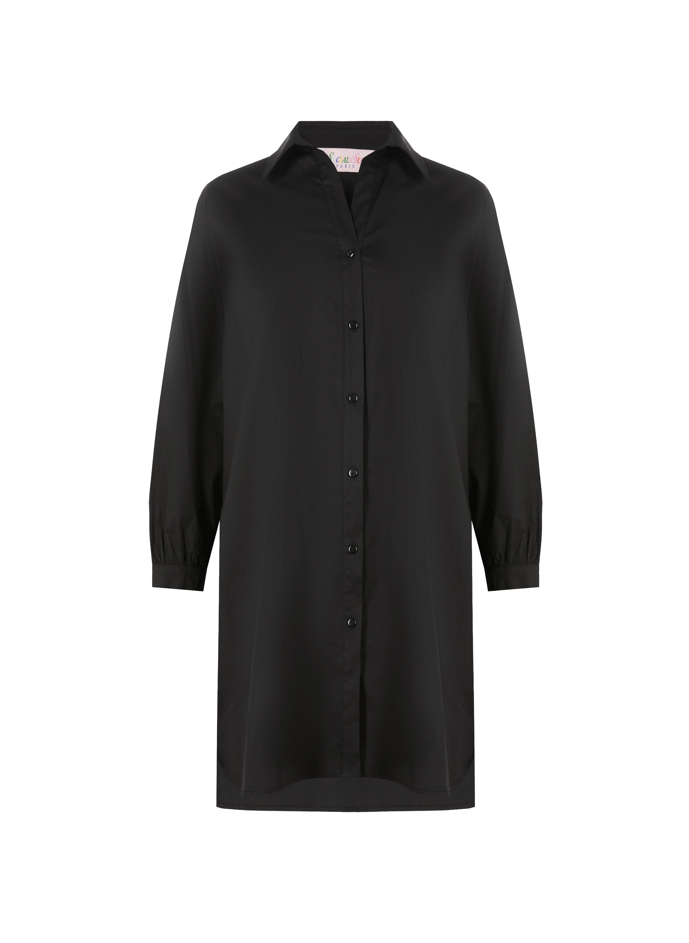 Robe chemise en coton