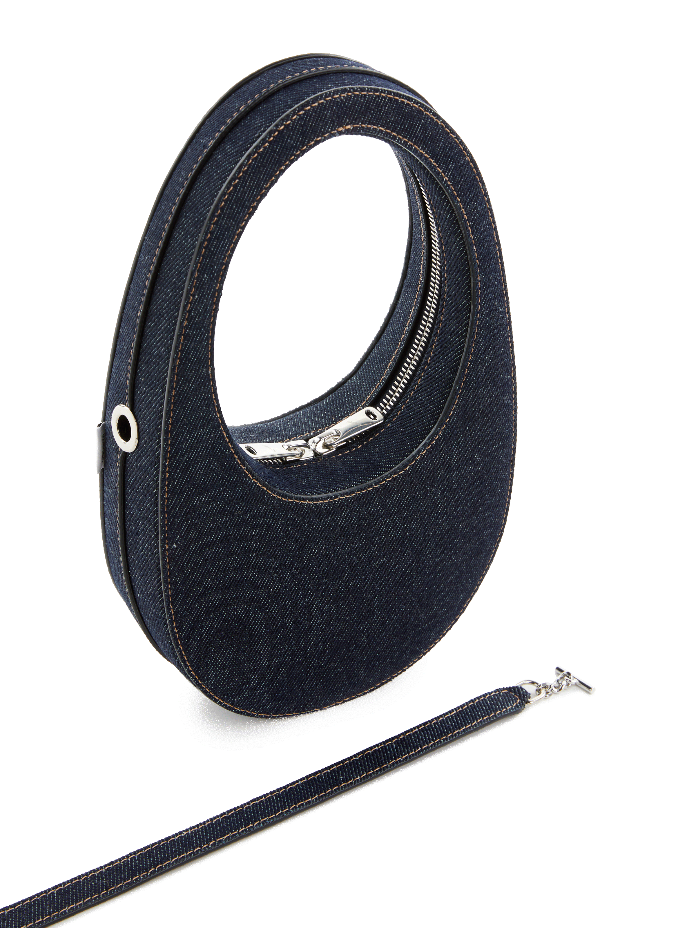 Sac Denim Crossbody Mini Swipe