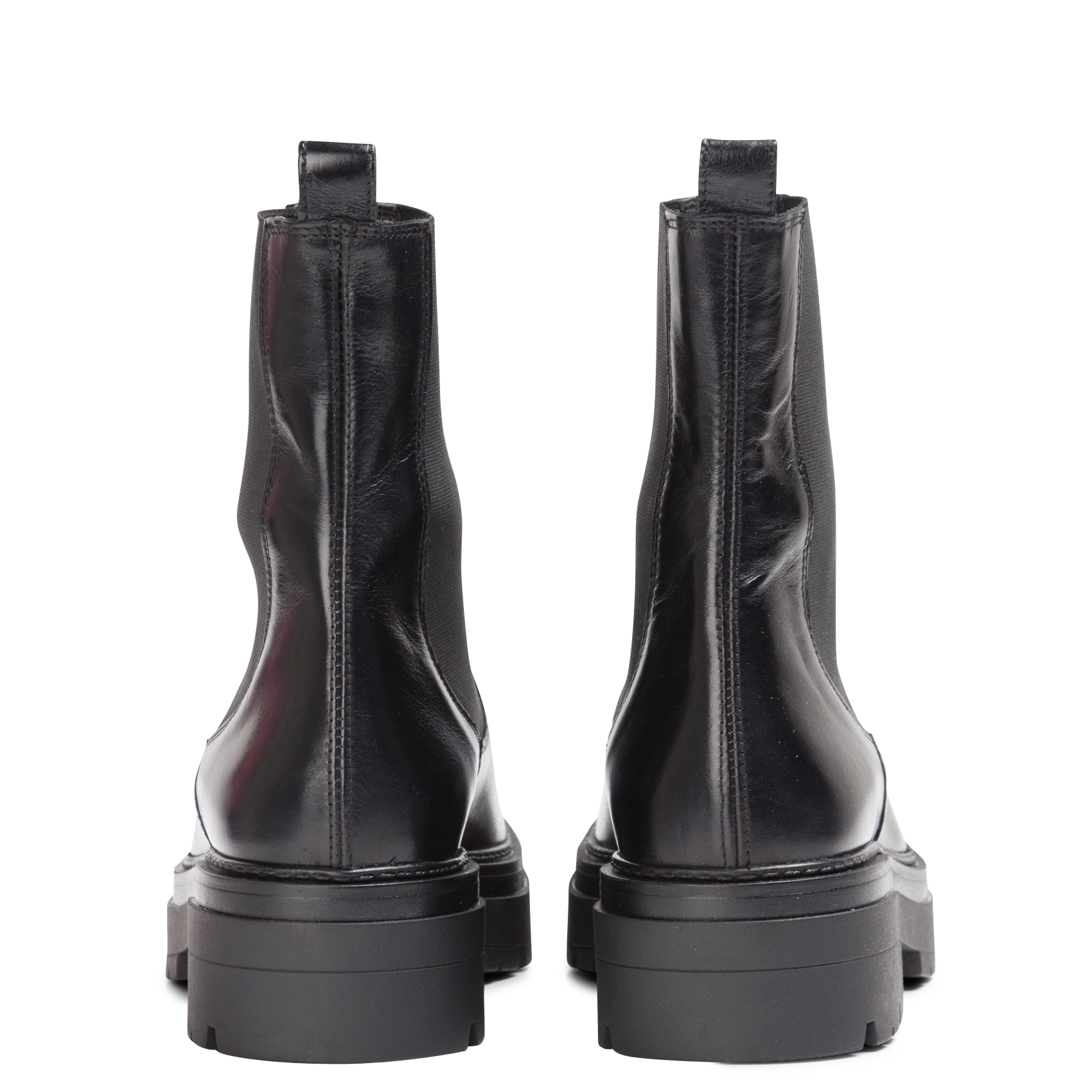 Bottines en cuir picus JONAK Noir