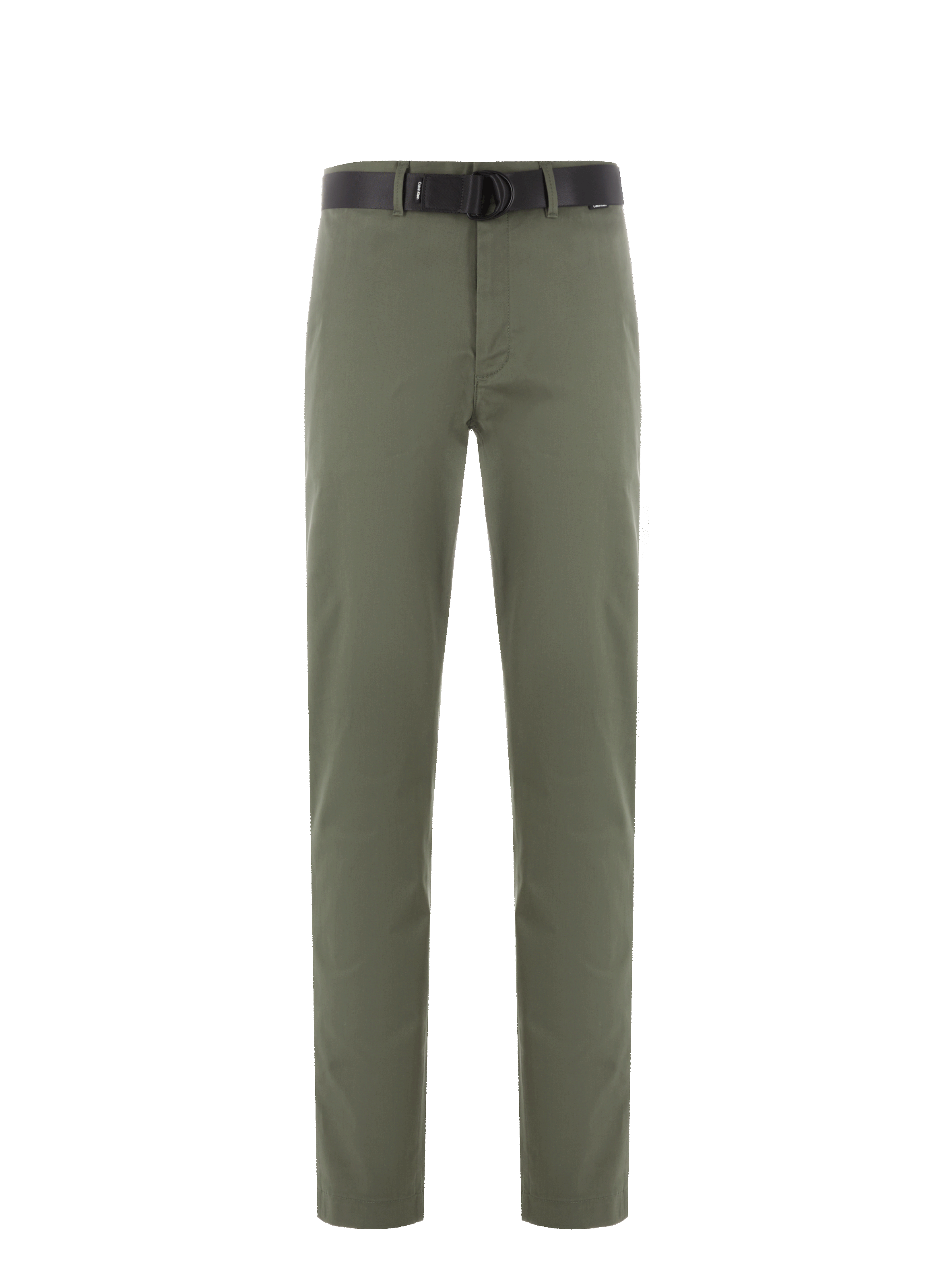 Pantalon chino ceinturé