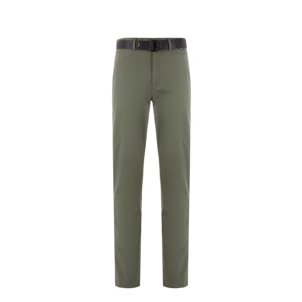 Pantalon chino ceinturé