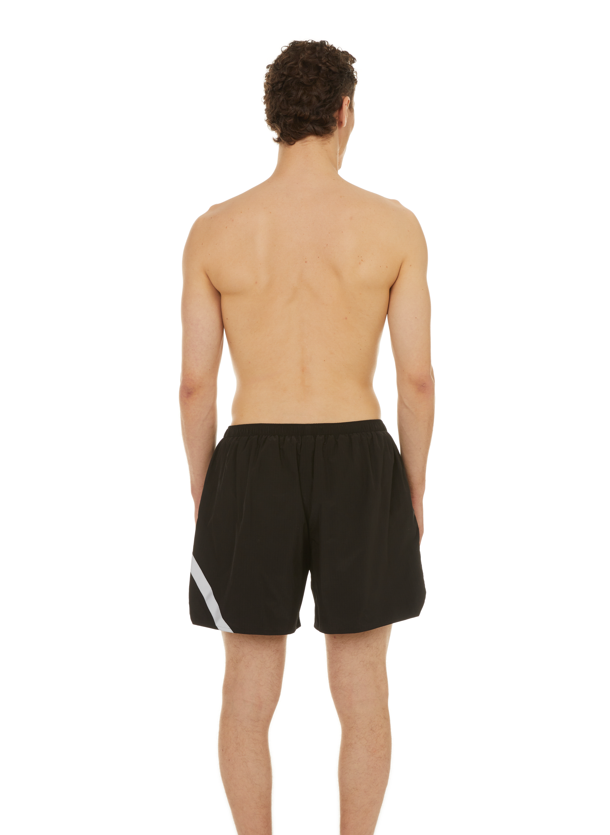 Short de bain à logo ACNE STUDIOS Noir