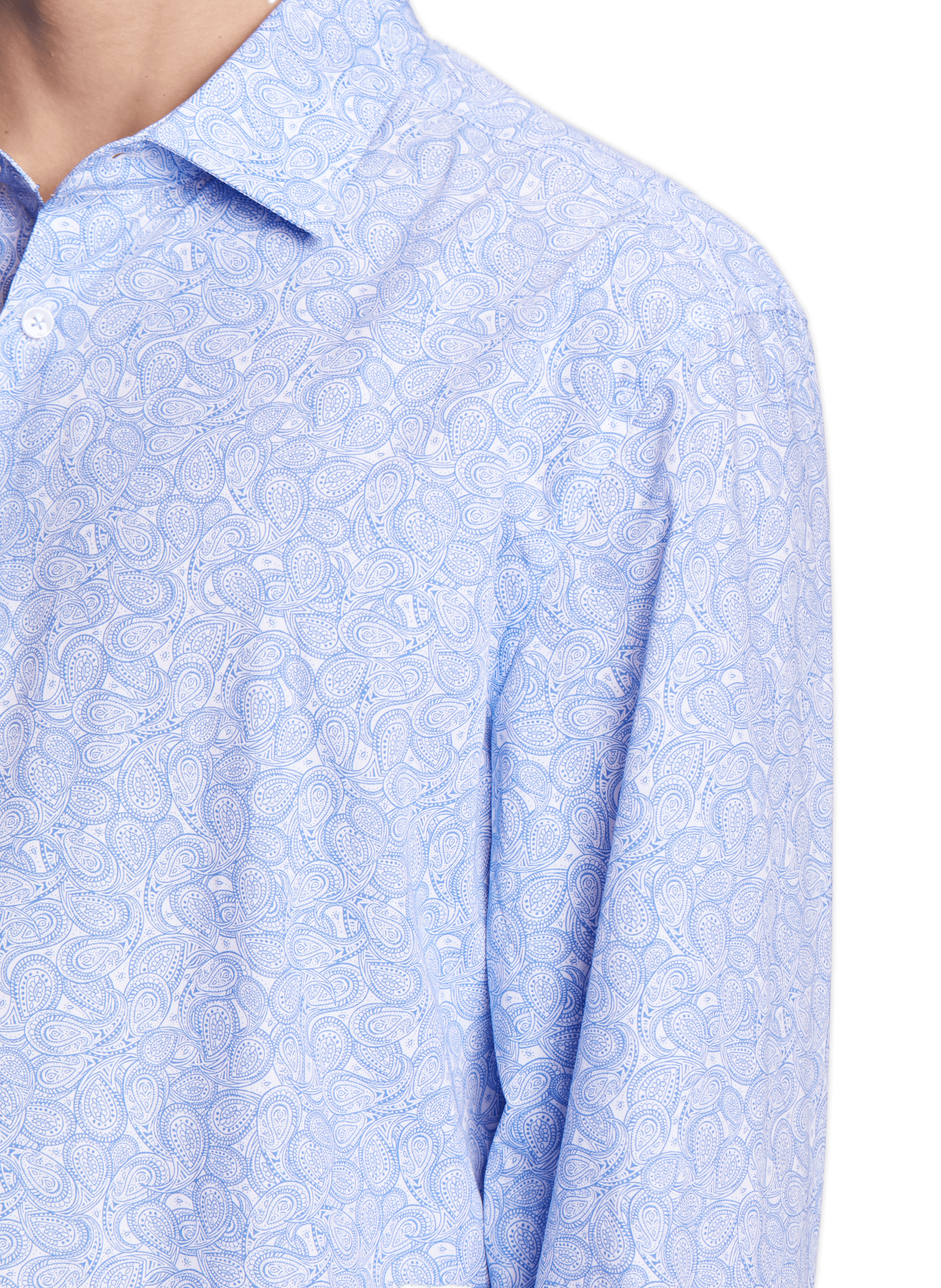 Chemise slim à motif SEIDENSTICKER Blue