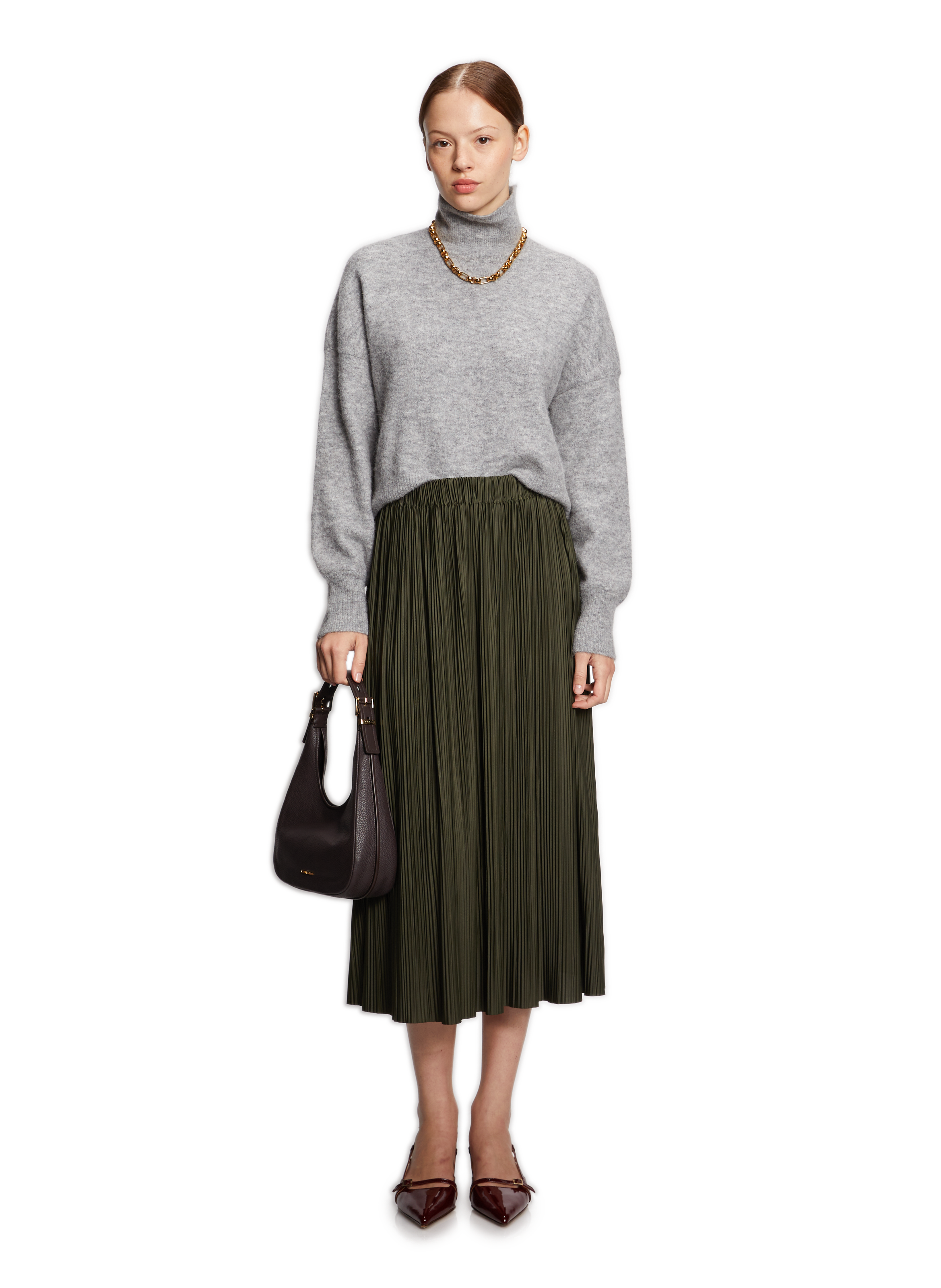 Wool and alpaca jumper  SAMSOE SAMSOE Grey