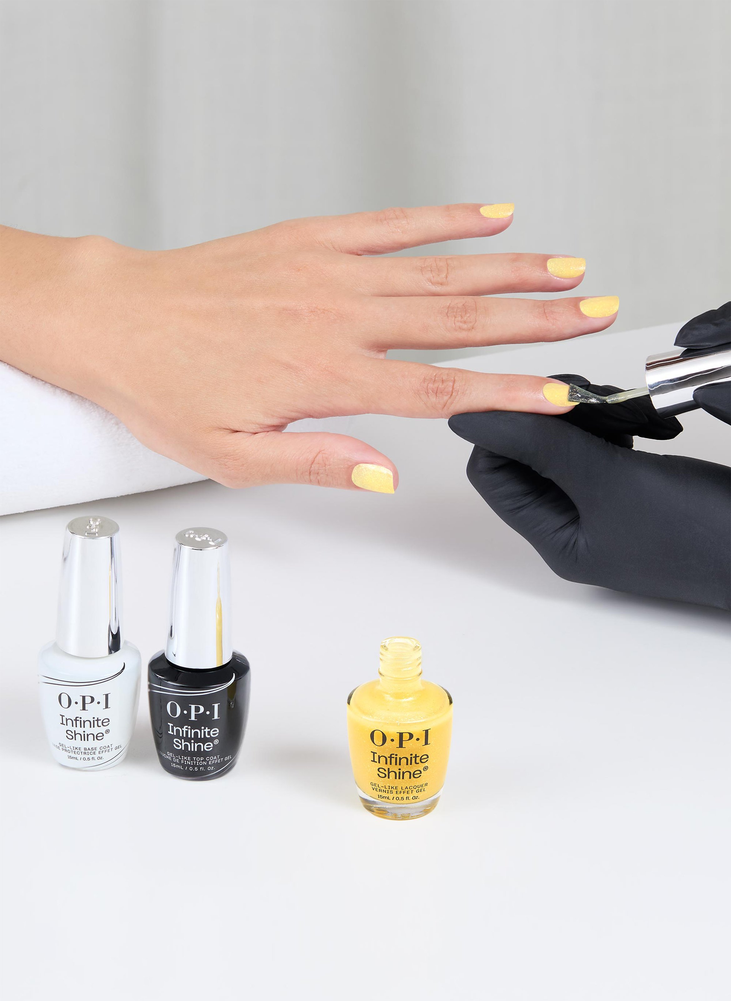 Long-lasting gel effect nail polish OPI Isl168