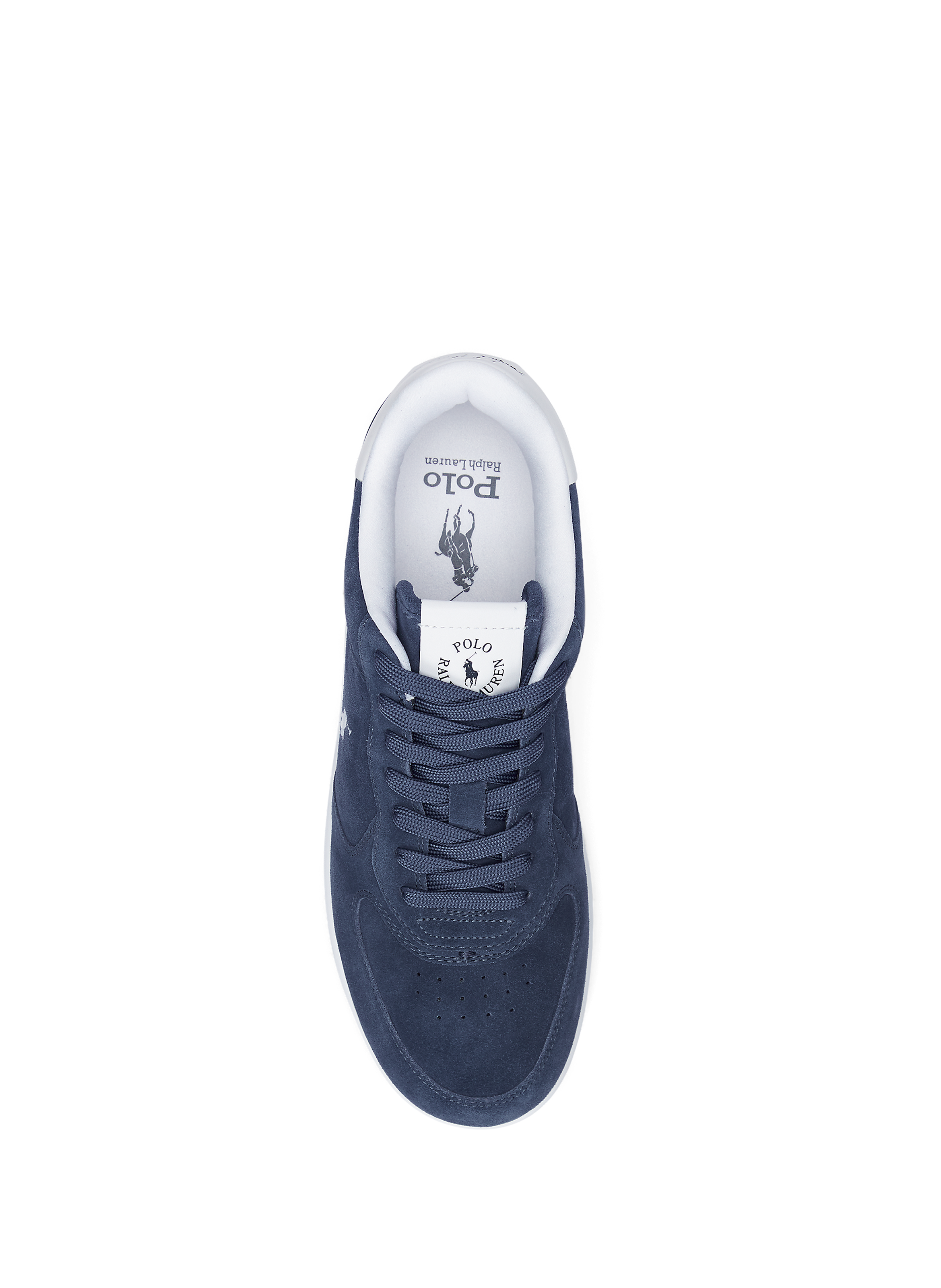 Baskets en cuir  POLO RALPH LAUREN Bleu