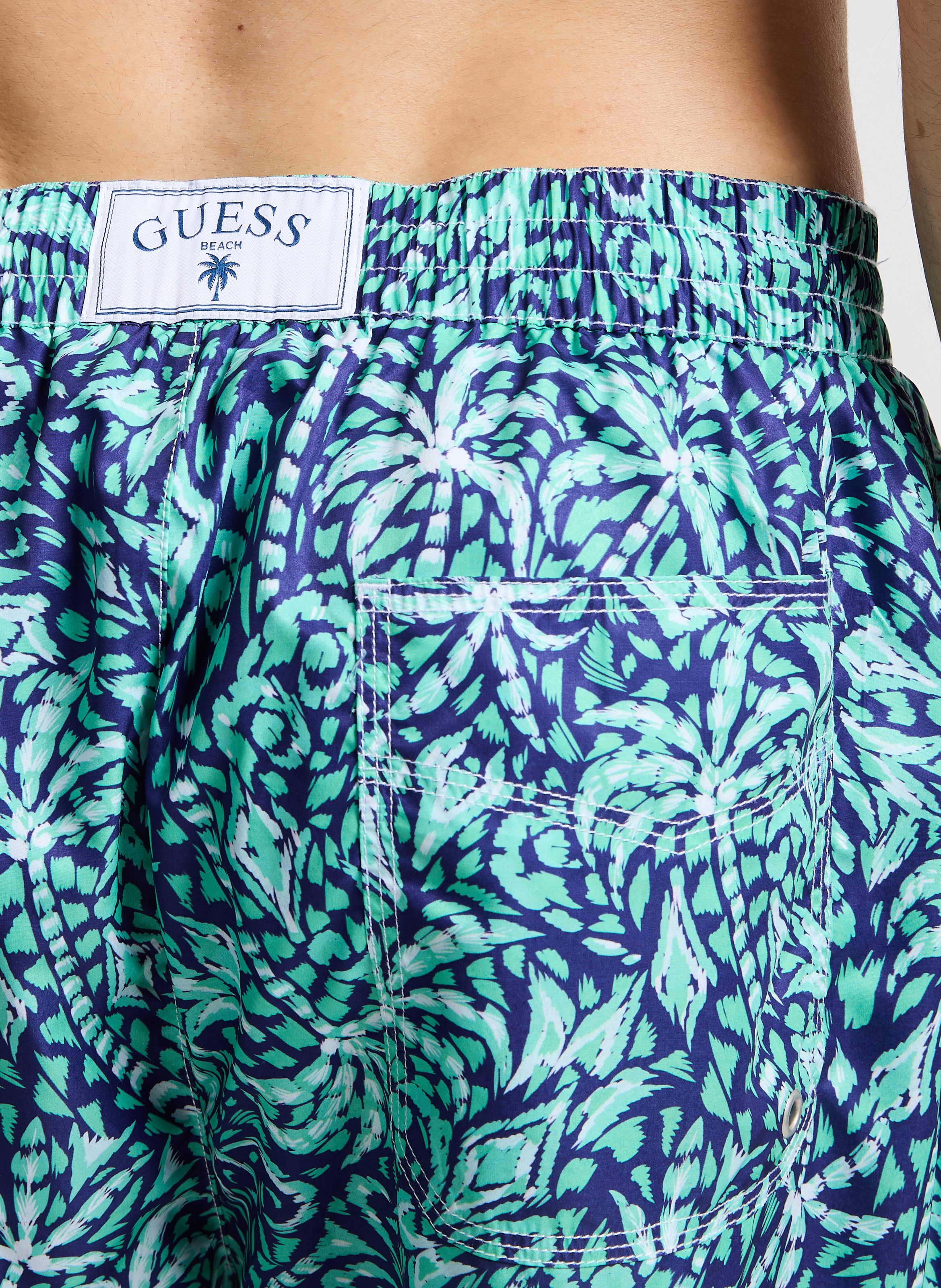 Short de bain à imprimé  GUESS Multicolore
