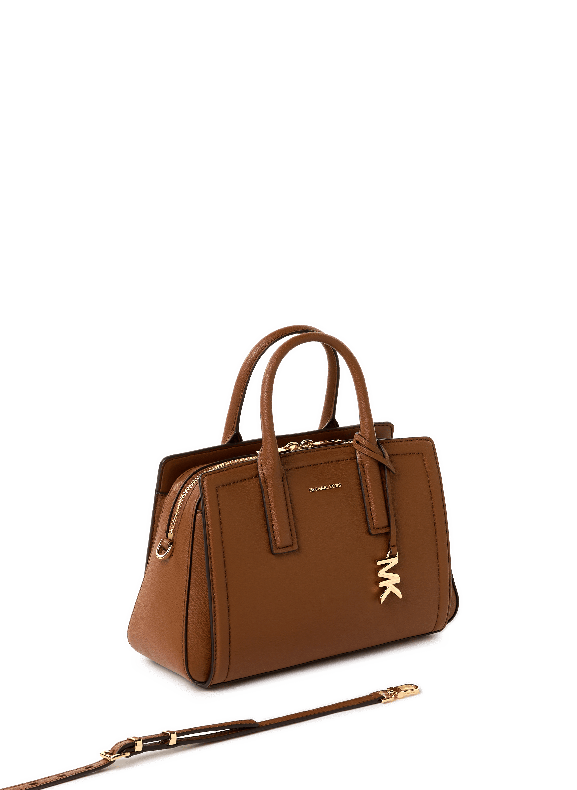Handtasche Laila aus Leder | Braun MICHAEL KORS Damen