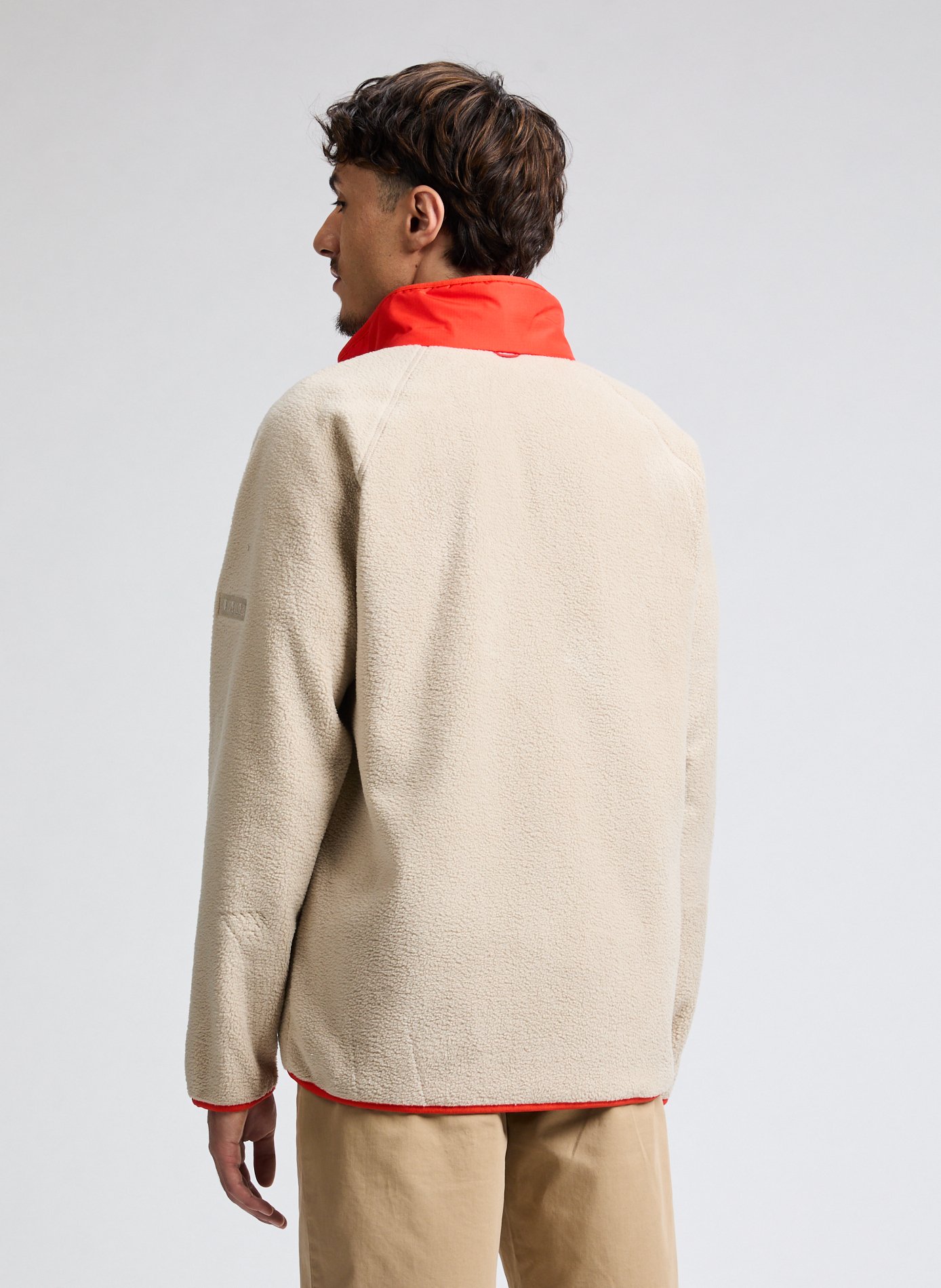 Veste droire polaire sherpa AIGLE Beige