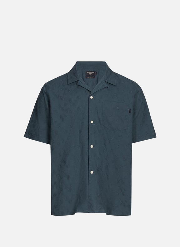 Short-sleeved shirt Blue by DOCKERS DOCKERS Short-sleeved shirt Blue