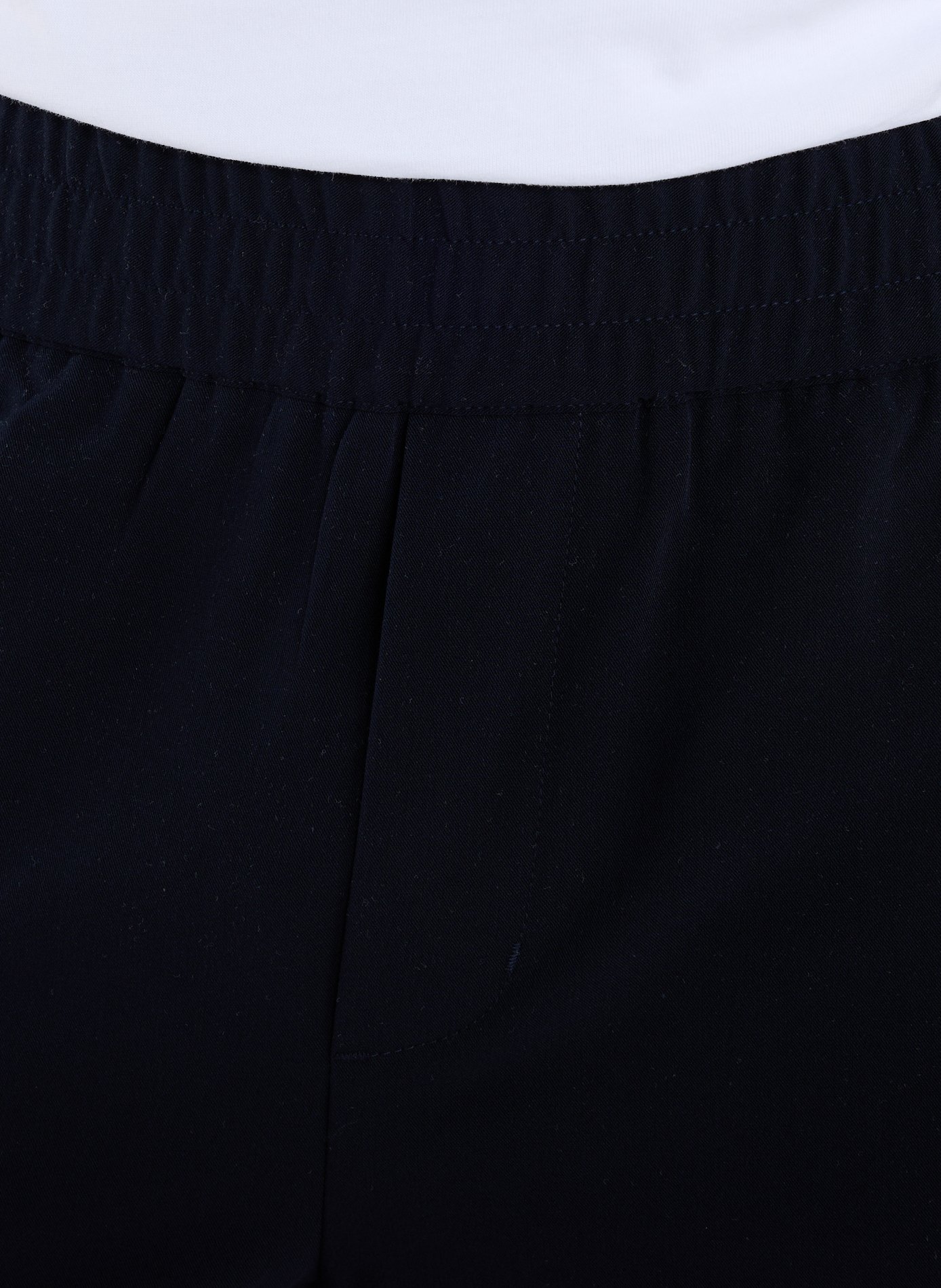 Pantalon droit à taille élastiquée SAMSOE SAMSOE Bleu