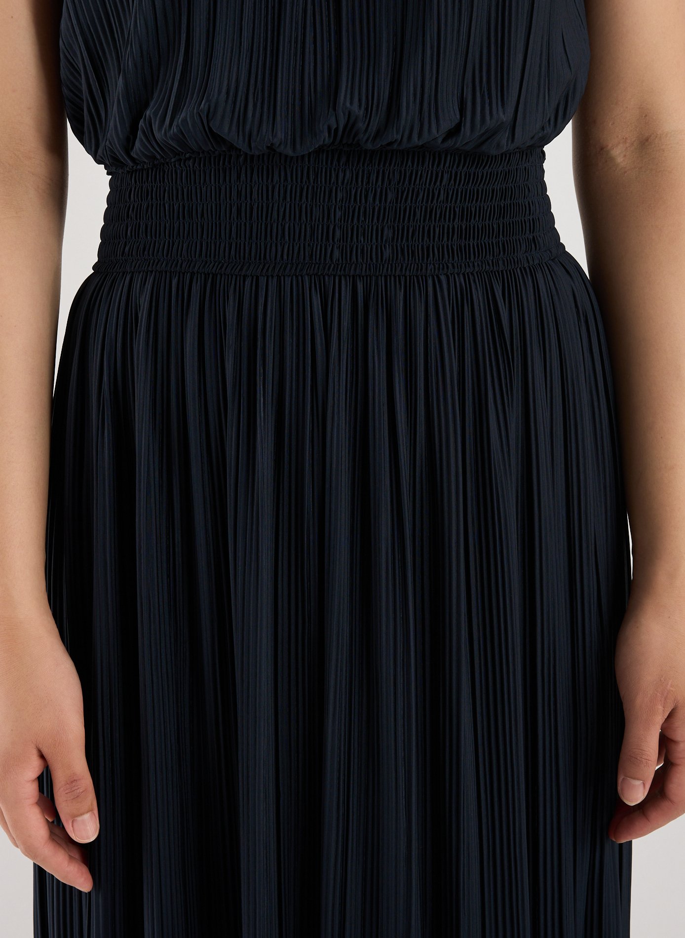 Robe plissée Uma SAMSOE SAMSOE Bleu