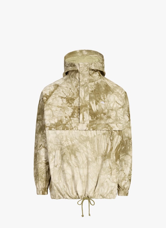 Blouson col montant en coton mélangé | Beige by HELAS CAPS Blouson col montant en coton mélangé Beige