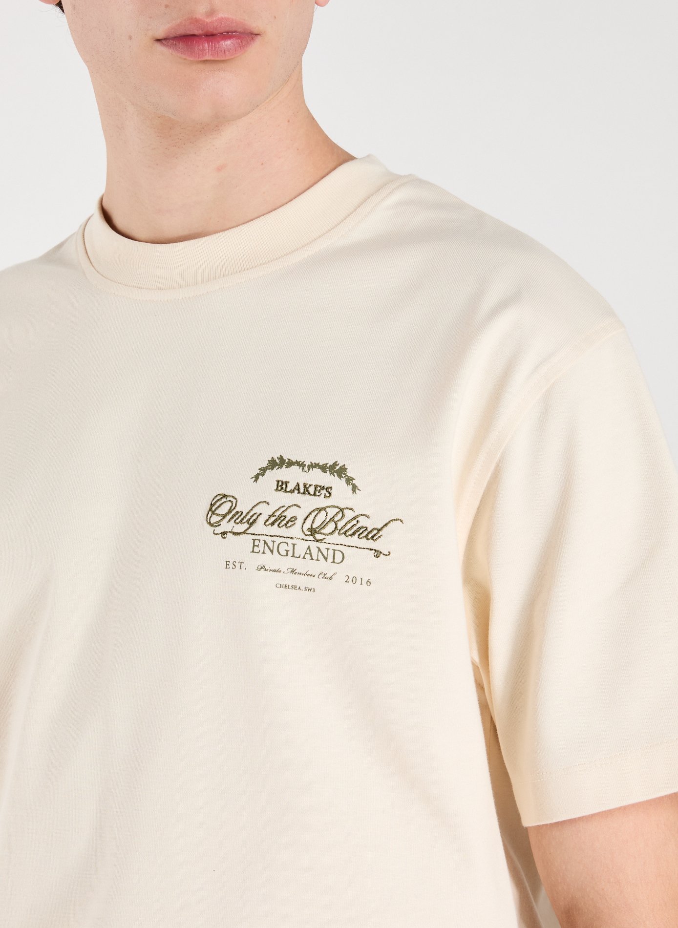 T-shirt in cotton by Blakes ONLY THE BLIND Beige